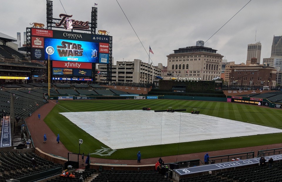 Tigers, Mariners rained out, will play doubleheader on Saturday
