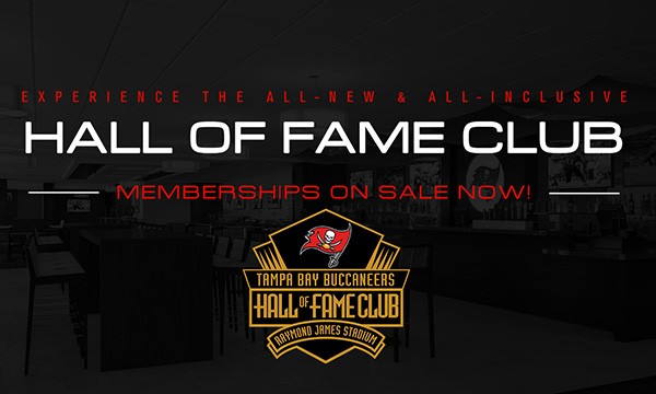 Hall of Fame Clubs — Raymond James Stadium