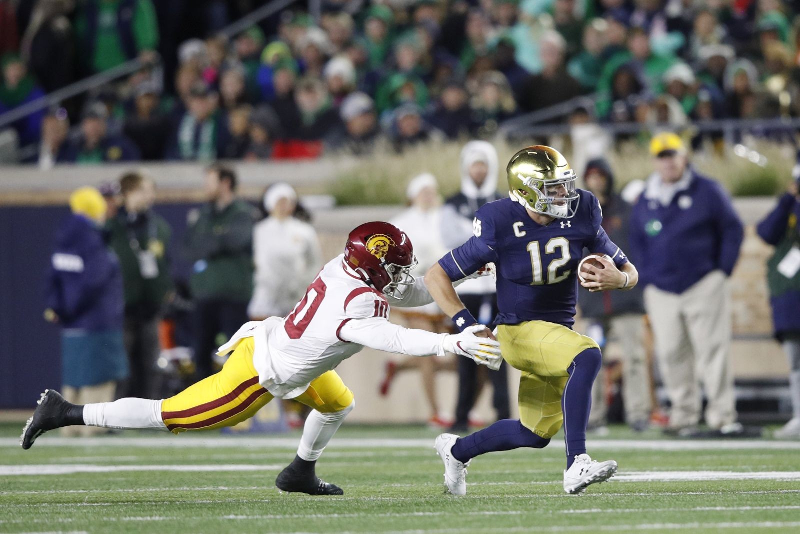 Notre Dame The play that changed everything vs. USC