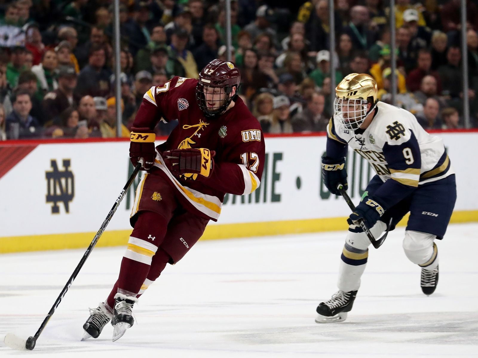 Notre Dame Hockey Irish fall one comeback short of National