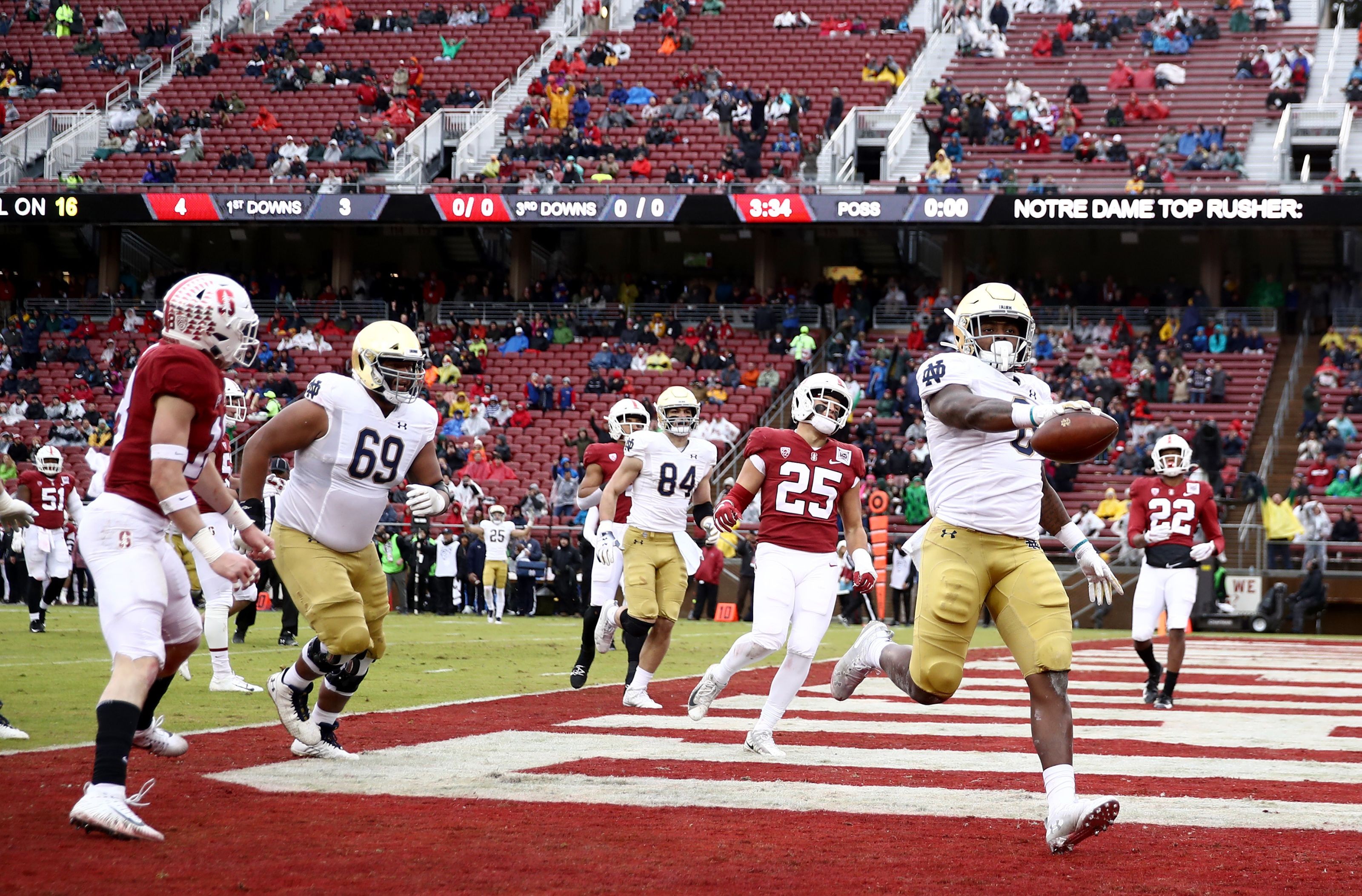 Notre Dame Dominates Second Half, Cruises to Victory vs Stanford
