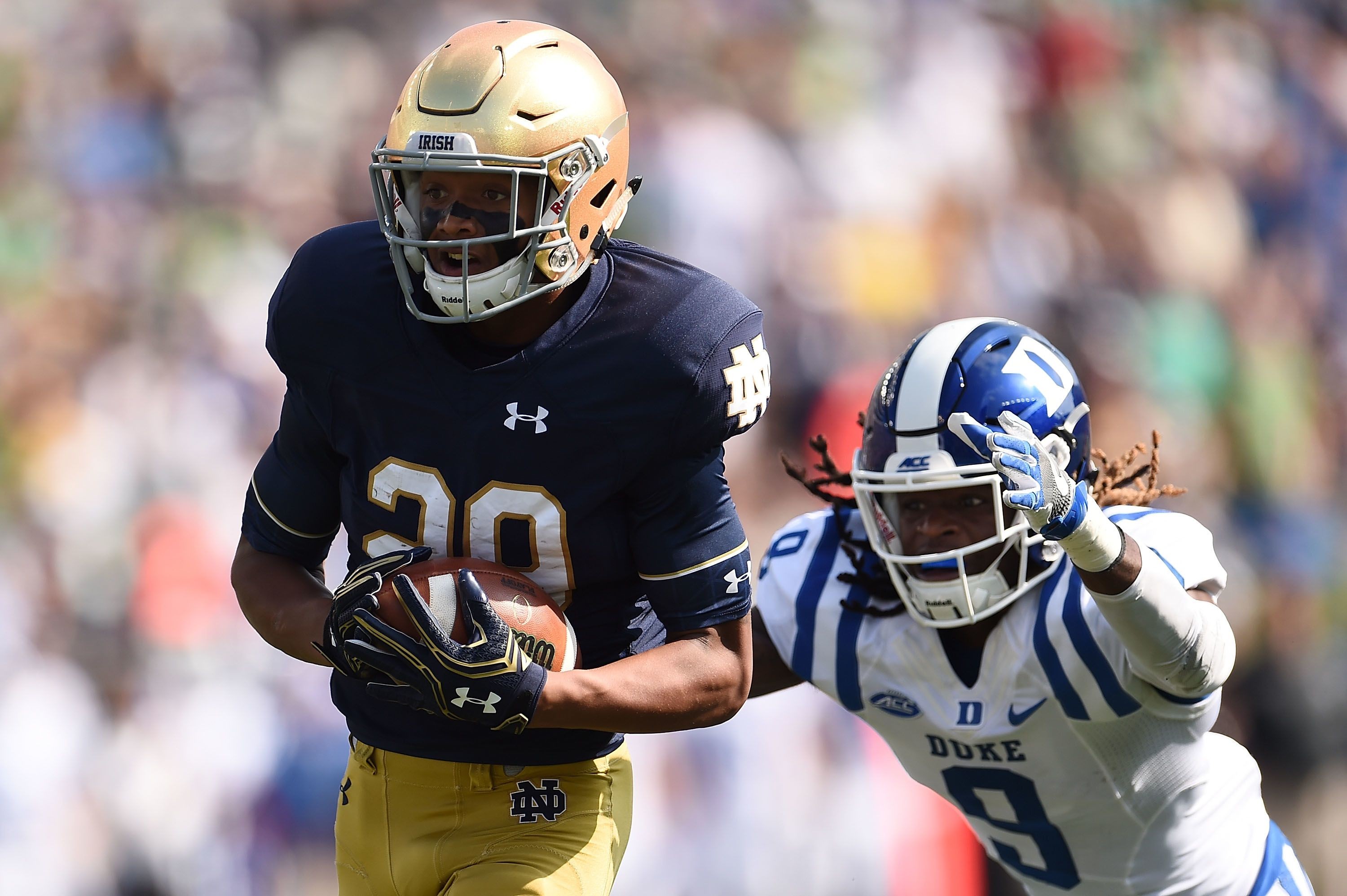 Notre Dame Football Commentary: Kevin Stepherson Needs To Go But Needs 