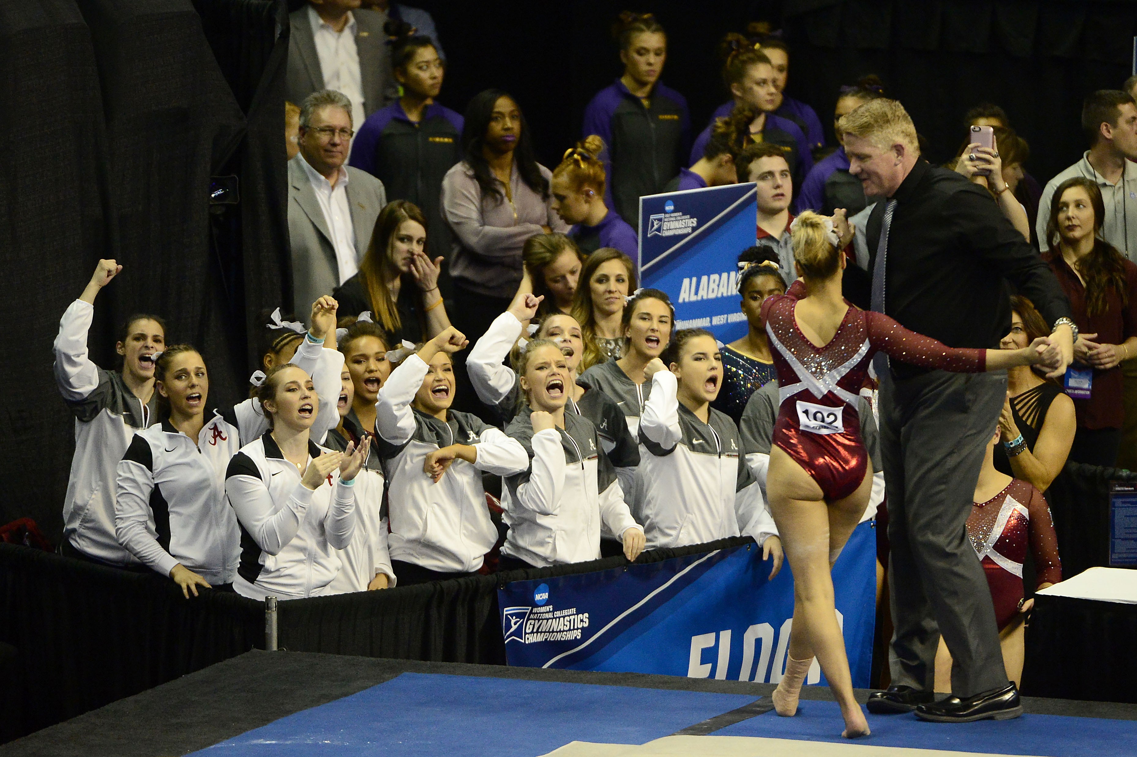 Alabama Gymnastics Crimson Tide Advance To Super Six Team Final