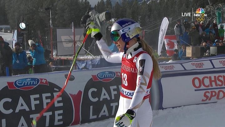 Mikaela Shiffrin Wins First Downhill Lindsey Vonn 12th Video 7637