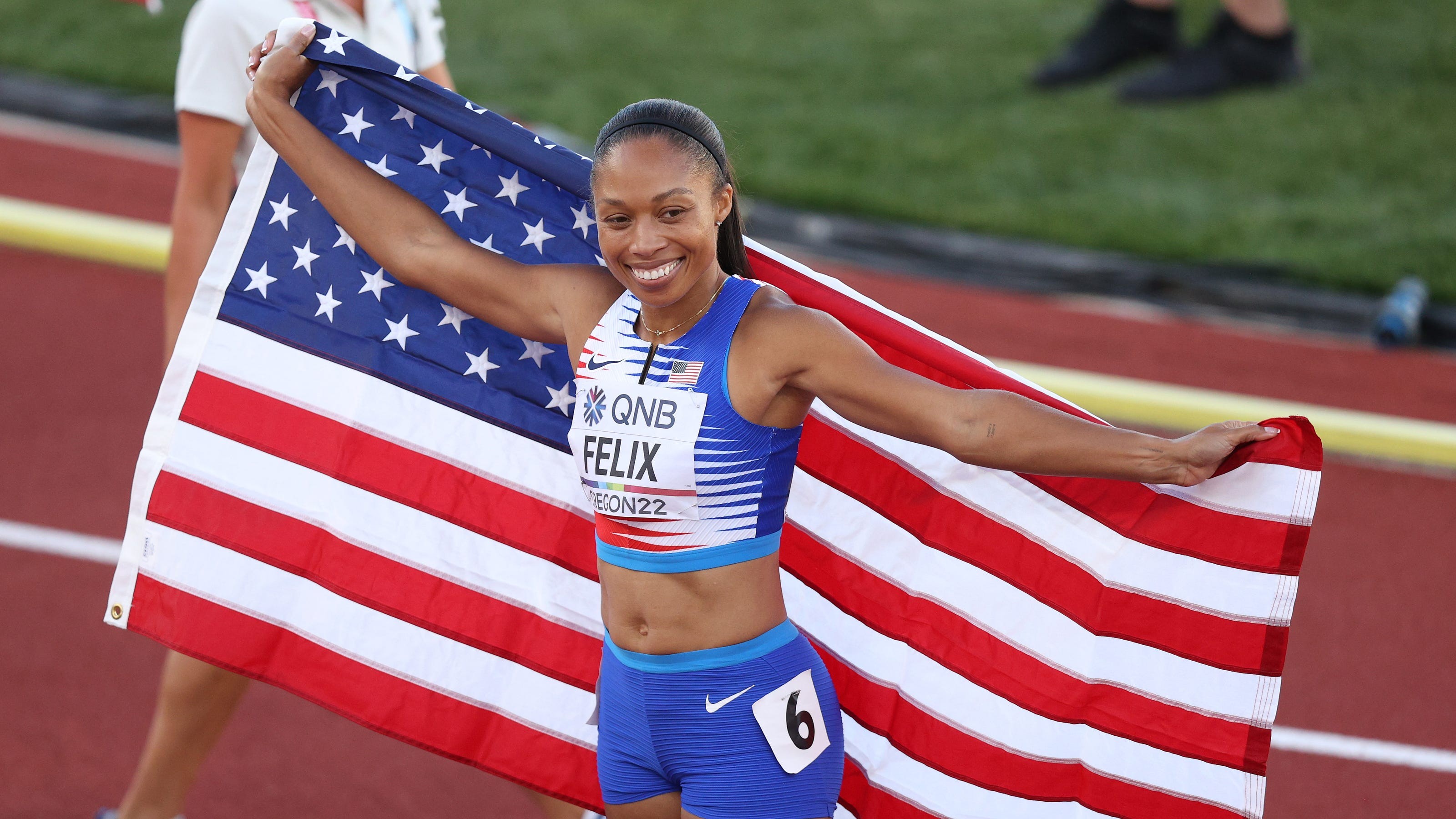 Allyson Felix Wins Bronze In Final Competitive Race At Track And Field ...