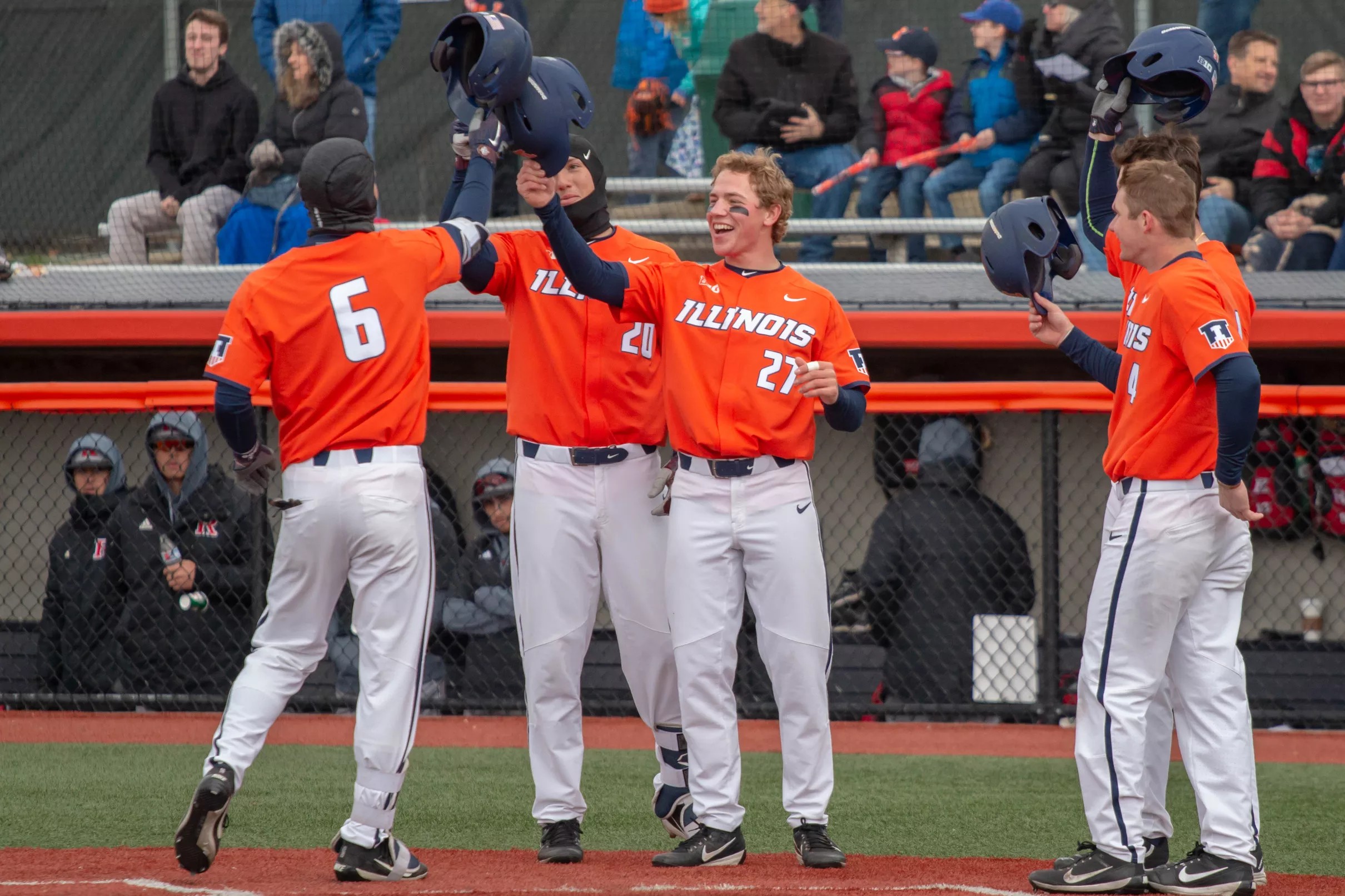 Illinois Reaches 30-win Mark In 5-2 Victory Over Nebraska