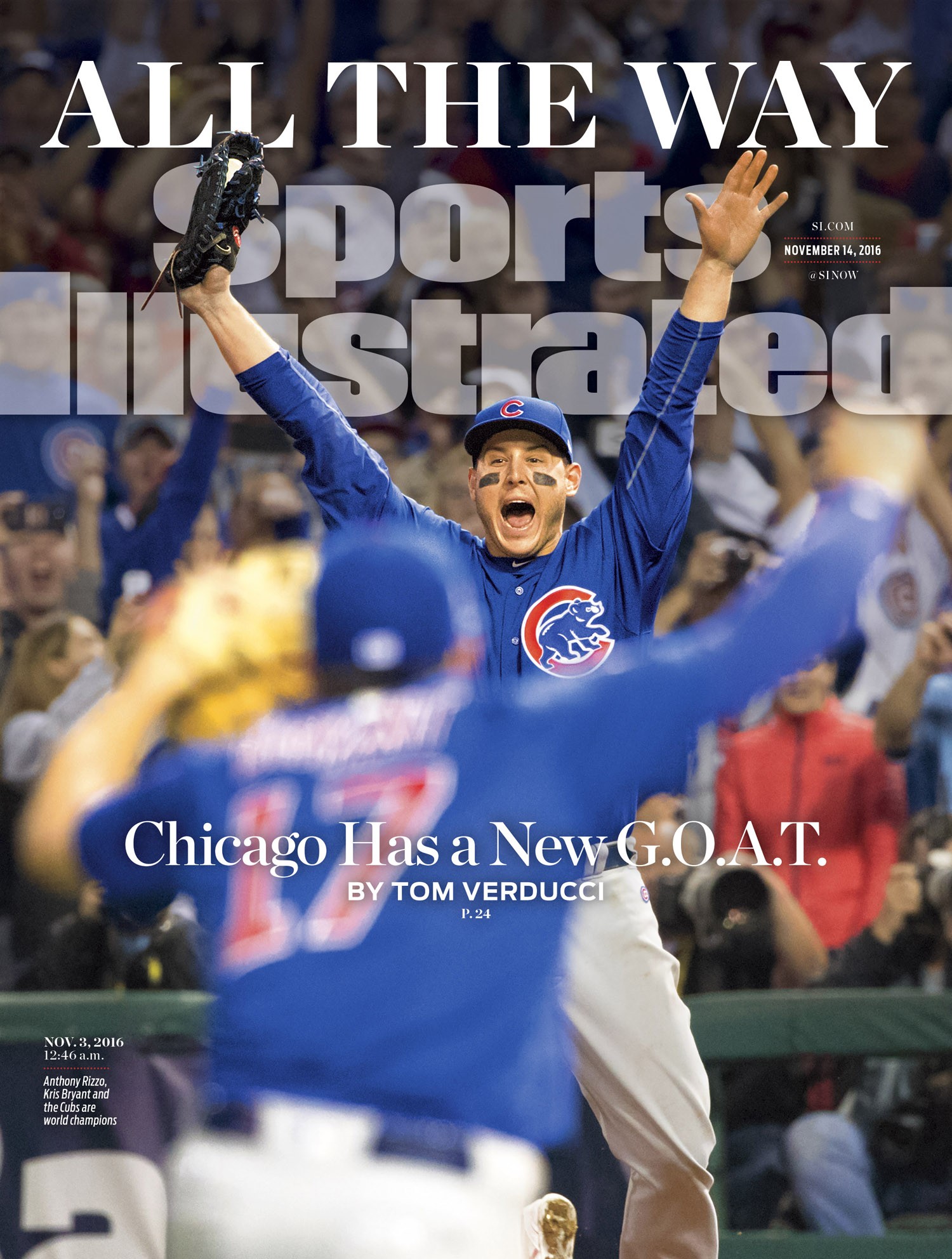 First Look: World Series Champion Chicago Cubs On Cover Of Sports ...