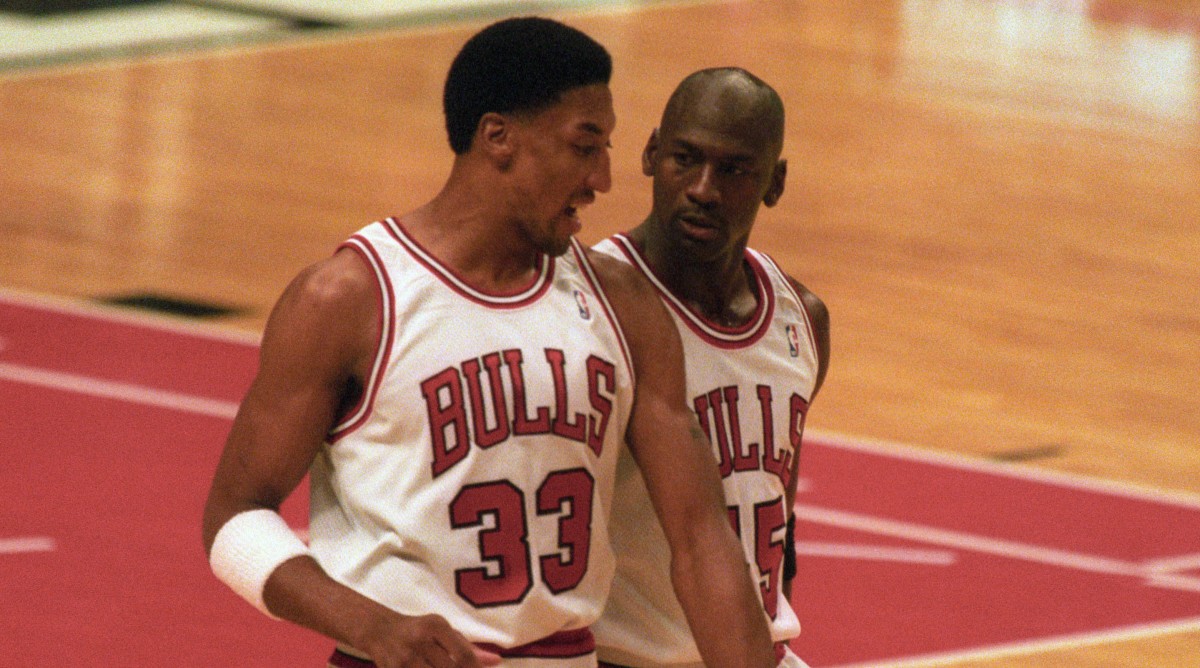 scottie pippen michael jordan flu game