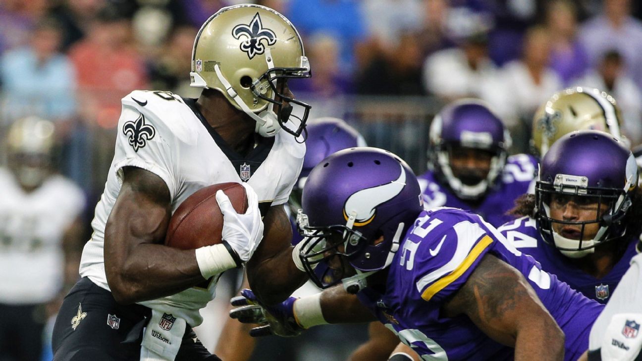 Adrian Peterson Exchange with Sean Payton over running routes
