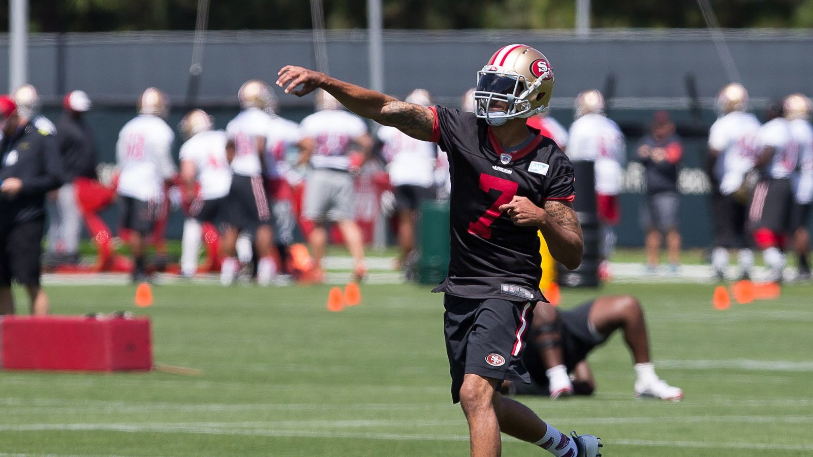 VIDEO 49ers QB Colin Kaepernick On Wearing Visor Against Packers “Yes.”