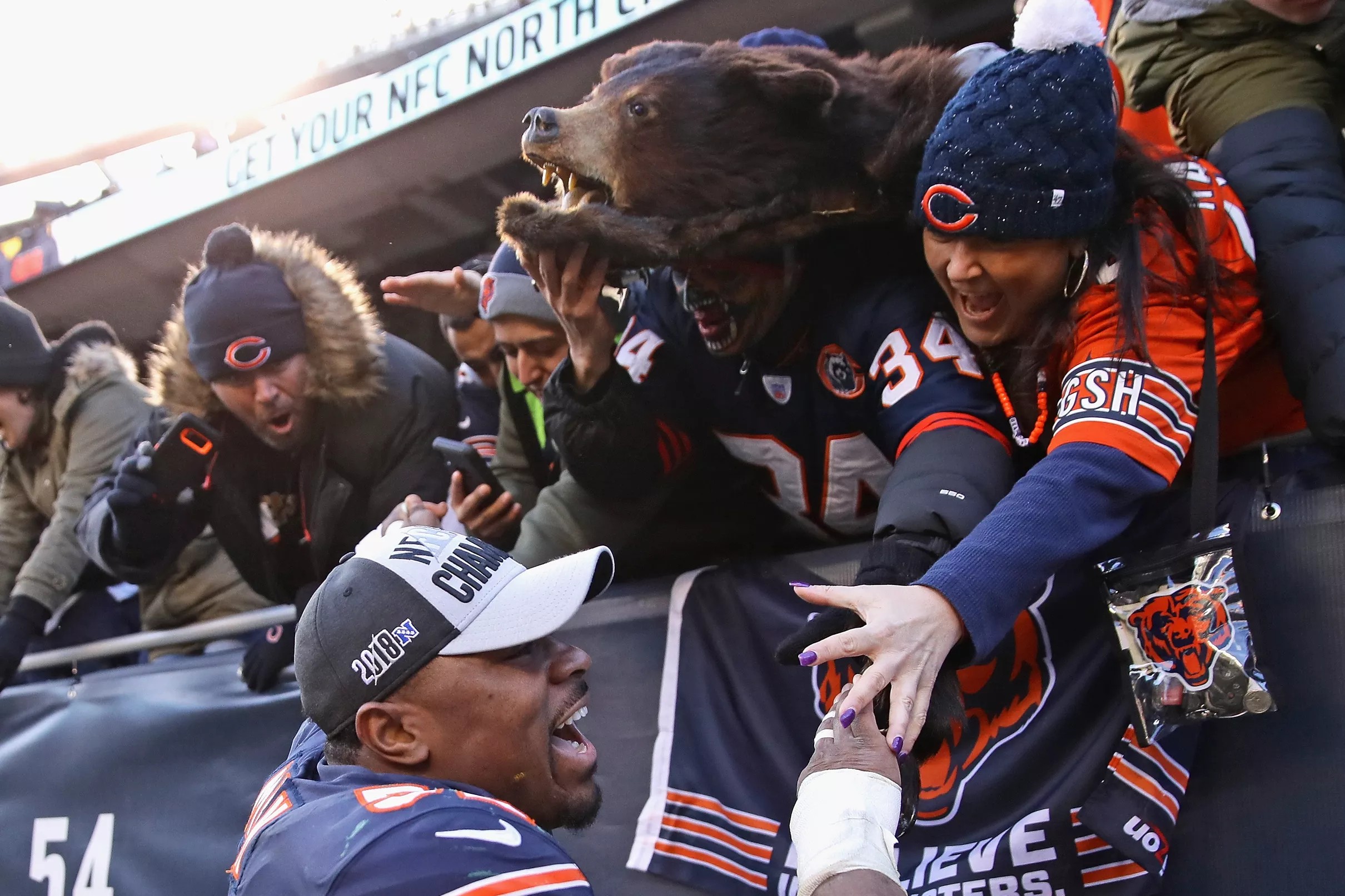 The Bears Win The NFC North Den, December 17, 2018