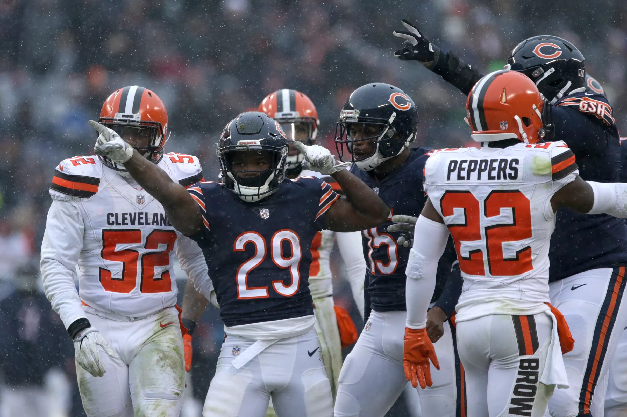 Snap counts, stats and more Chicago Bears vs Cleveland Browns