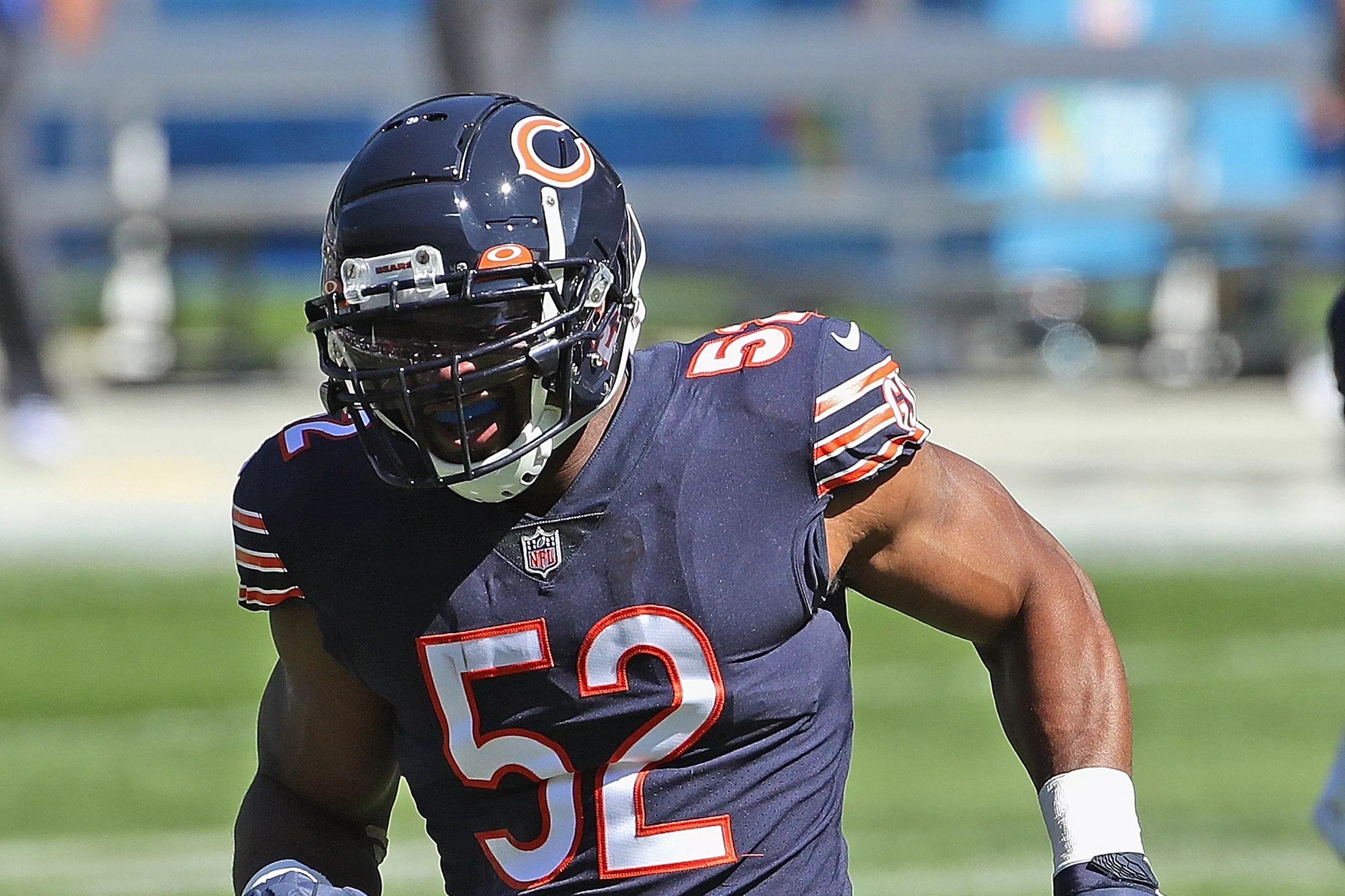 Khalil Mack is the Bears nominee for the 2020 Art Rooney Sportsmanship