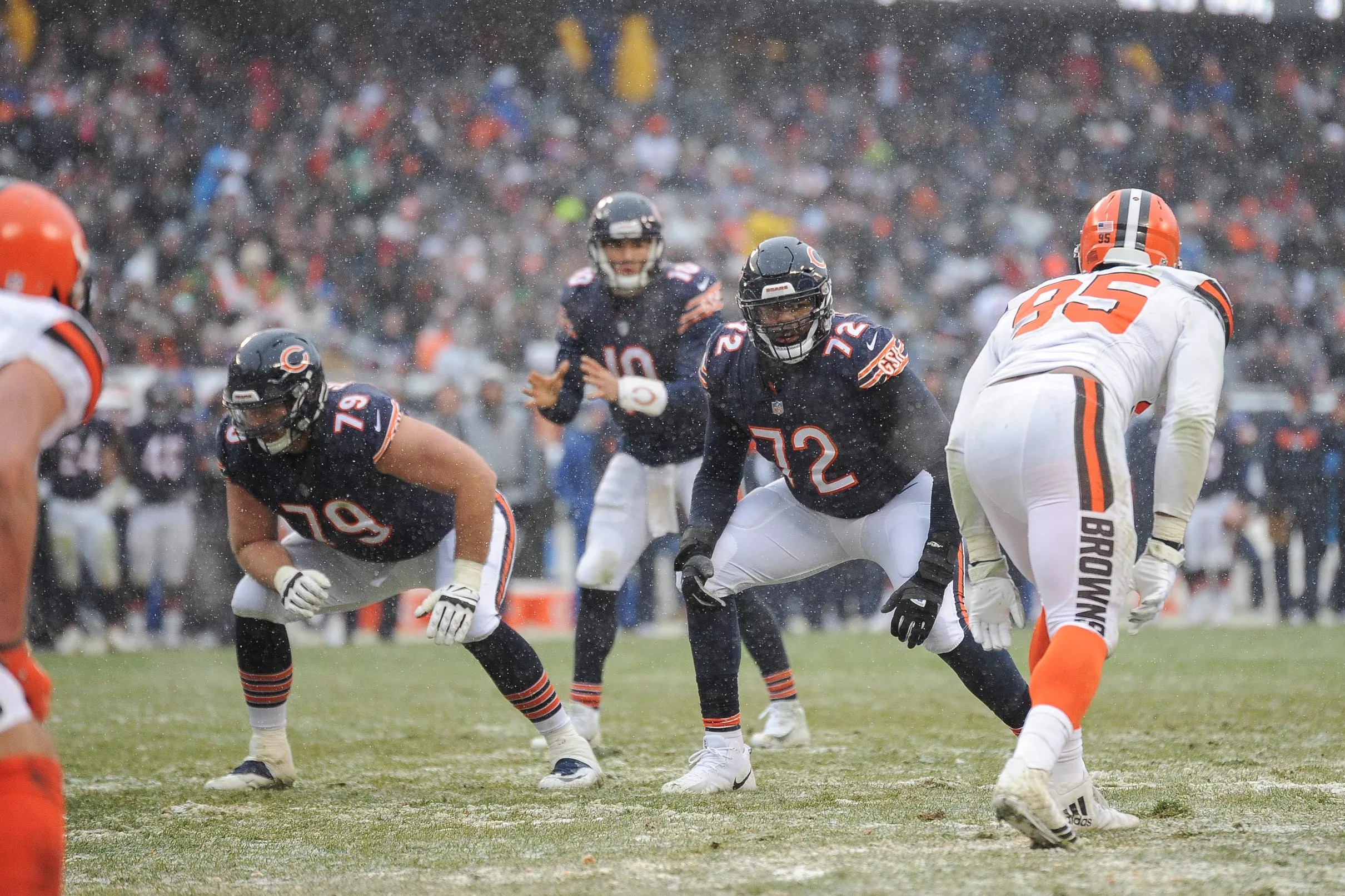 Bears offensive line ranks 13th on this list