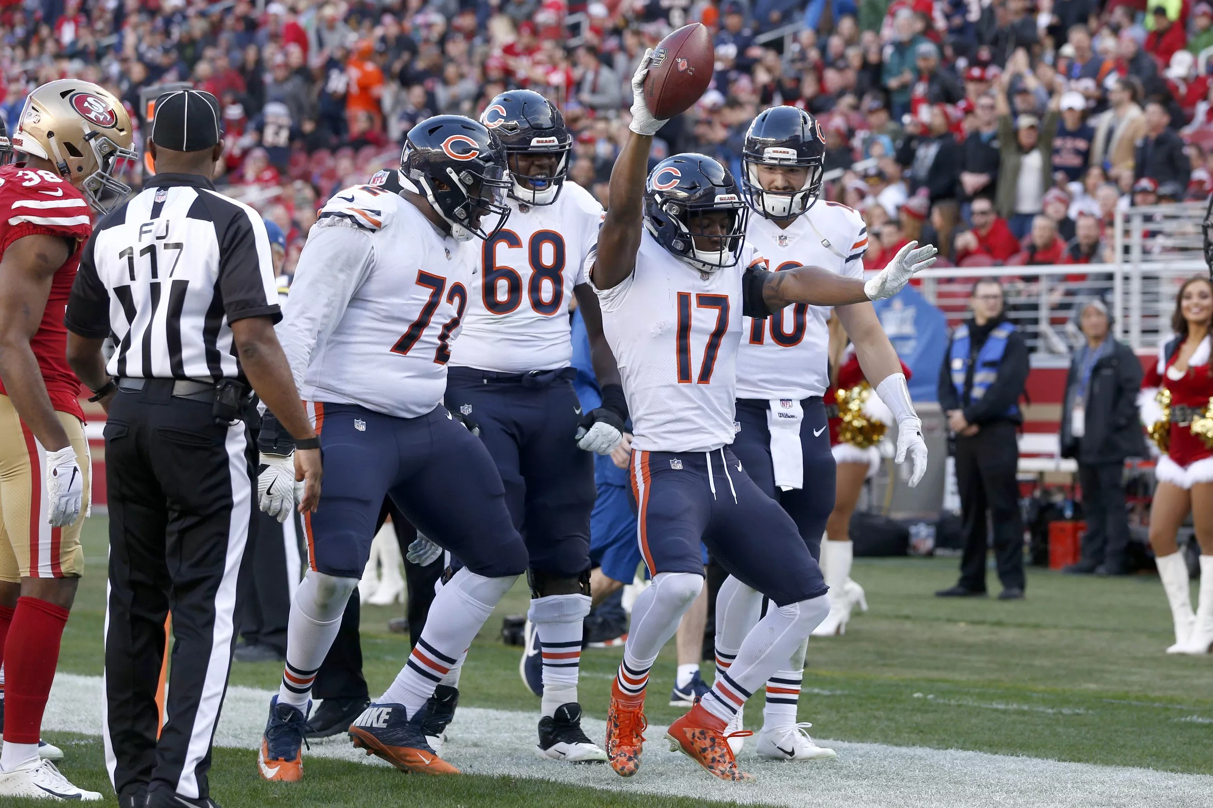 Chicago Bears Game Balls After Close Victory At San Francisco