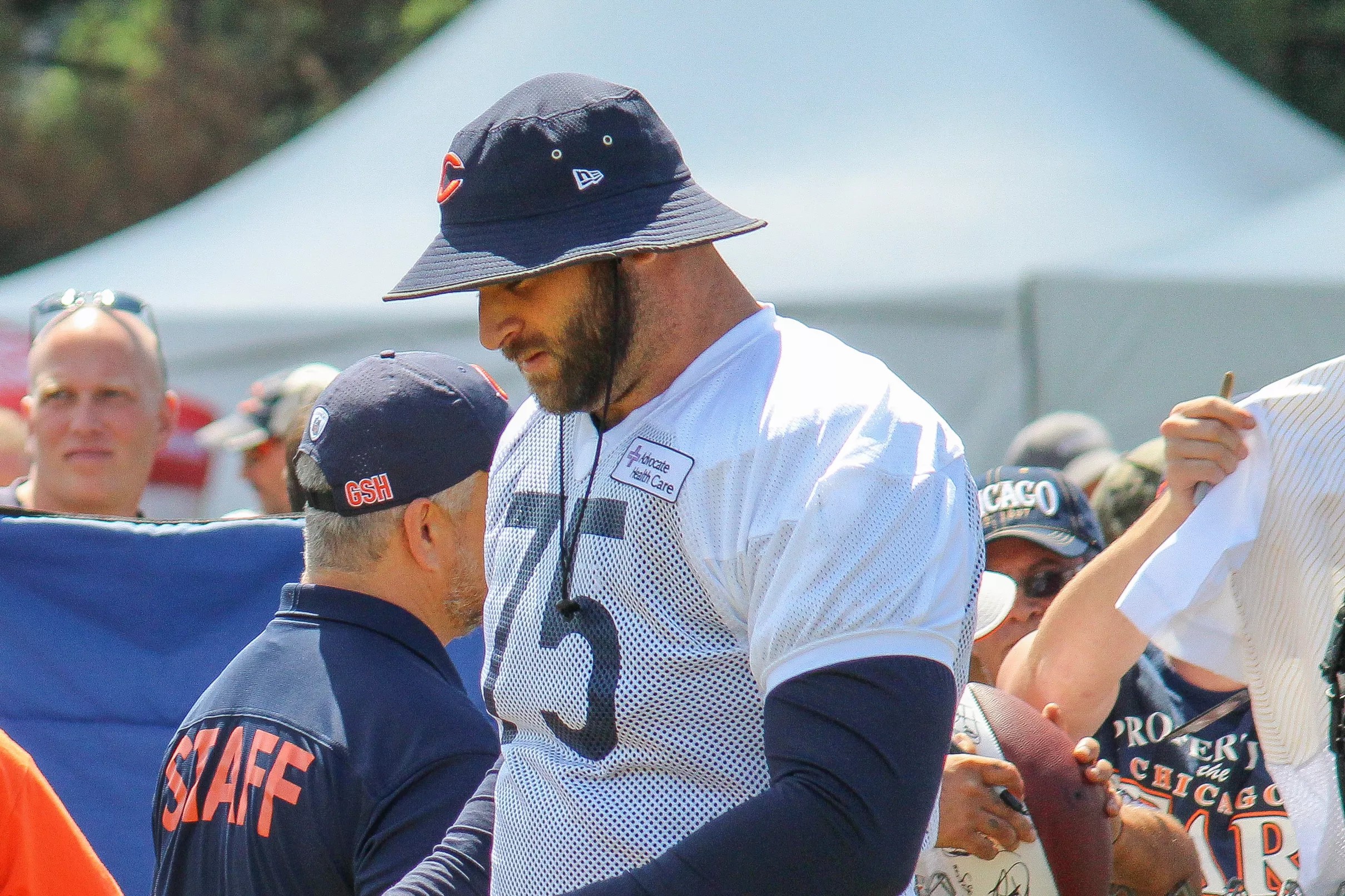 Kyle Long would be the best offensive lineman to “skill position