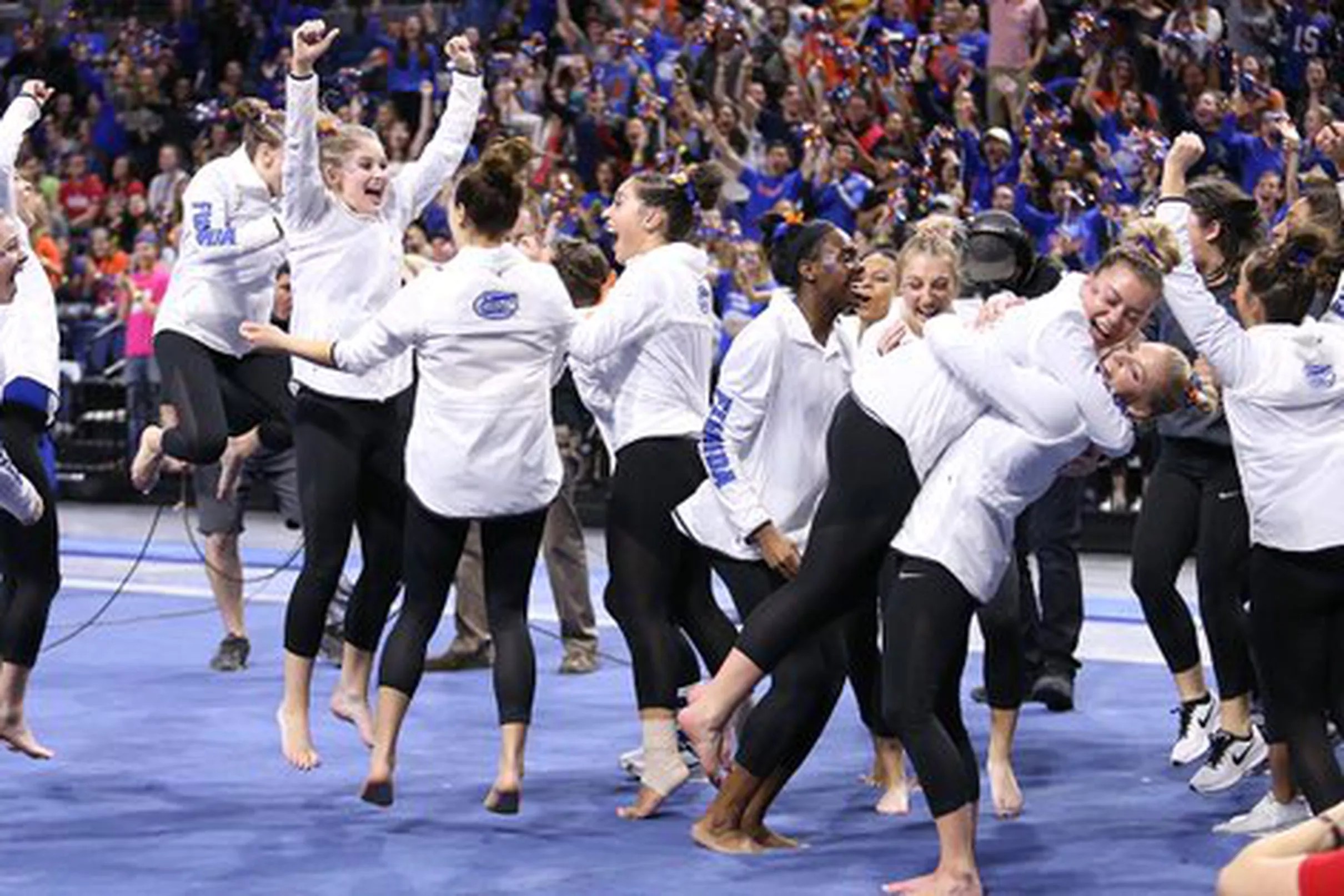 Chomping at Bits Florida gymnastics notches win over topranked Oklahoma