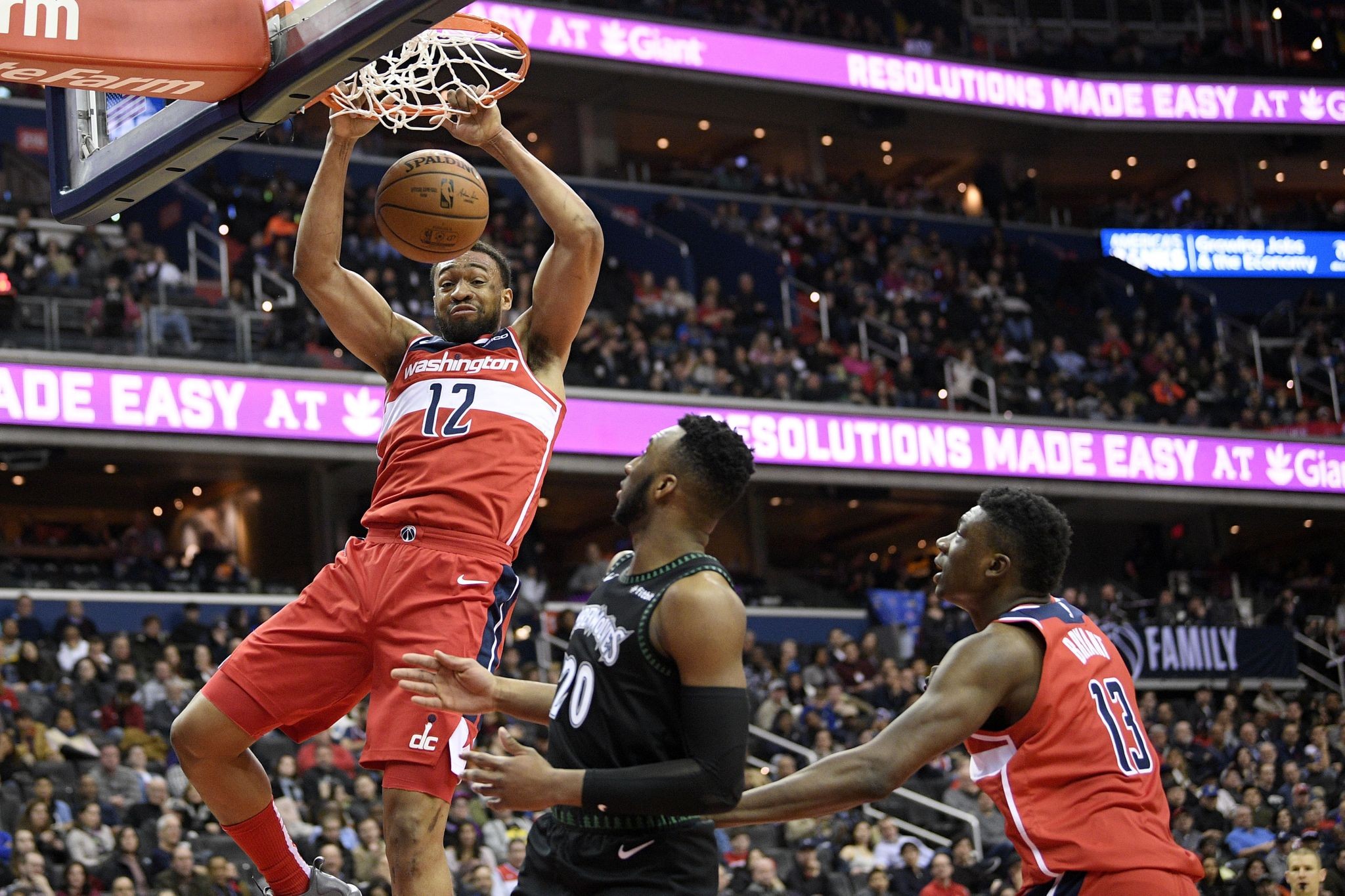 Wizards Top Timberwolves For Key Win To Begin Season's Final Month