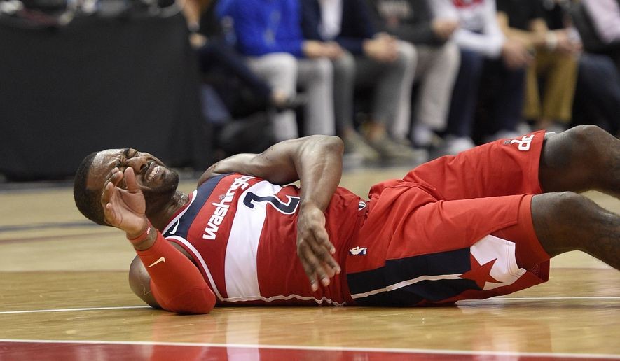 John Wall out against Toronto Raptors with shoulder injury