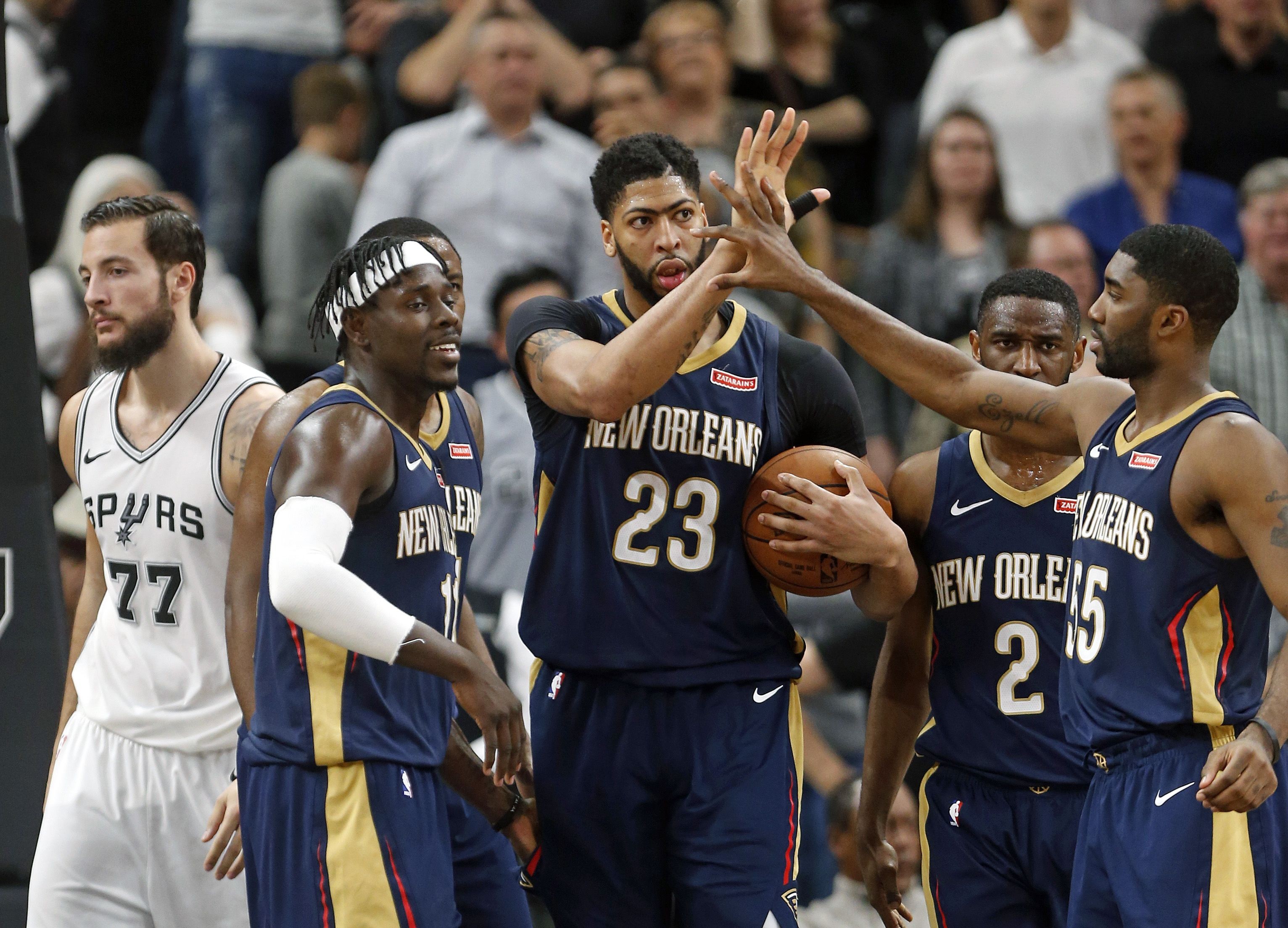 Gameday New Orleans Pelicans vs San Antonio Spurs