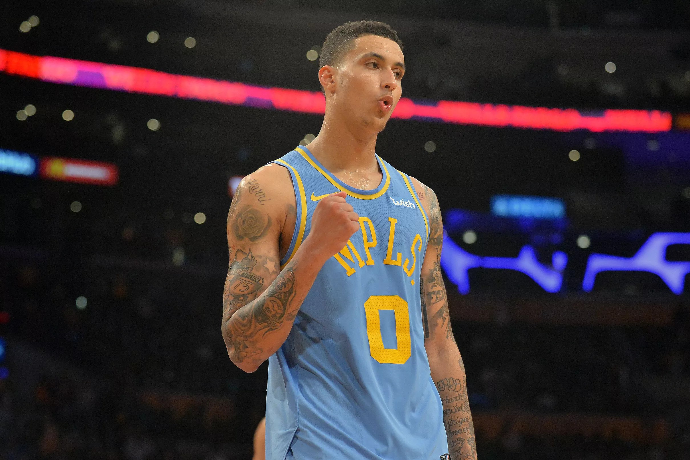 Lakers News: Kyle Kuzma Gets Blessed By Lil B, L.A. Clinches 2019 NBA ...