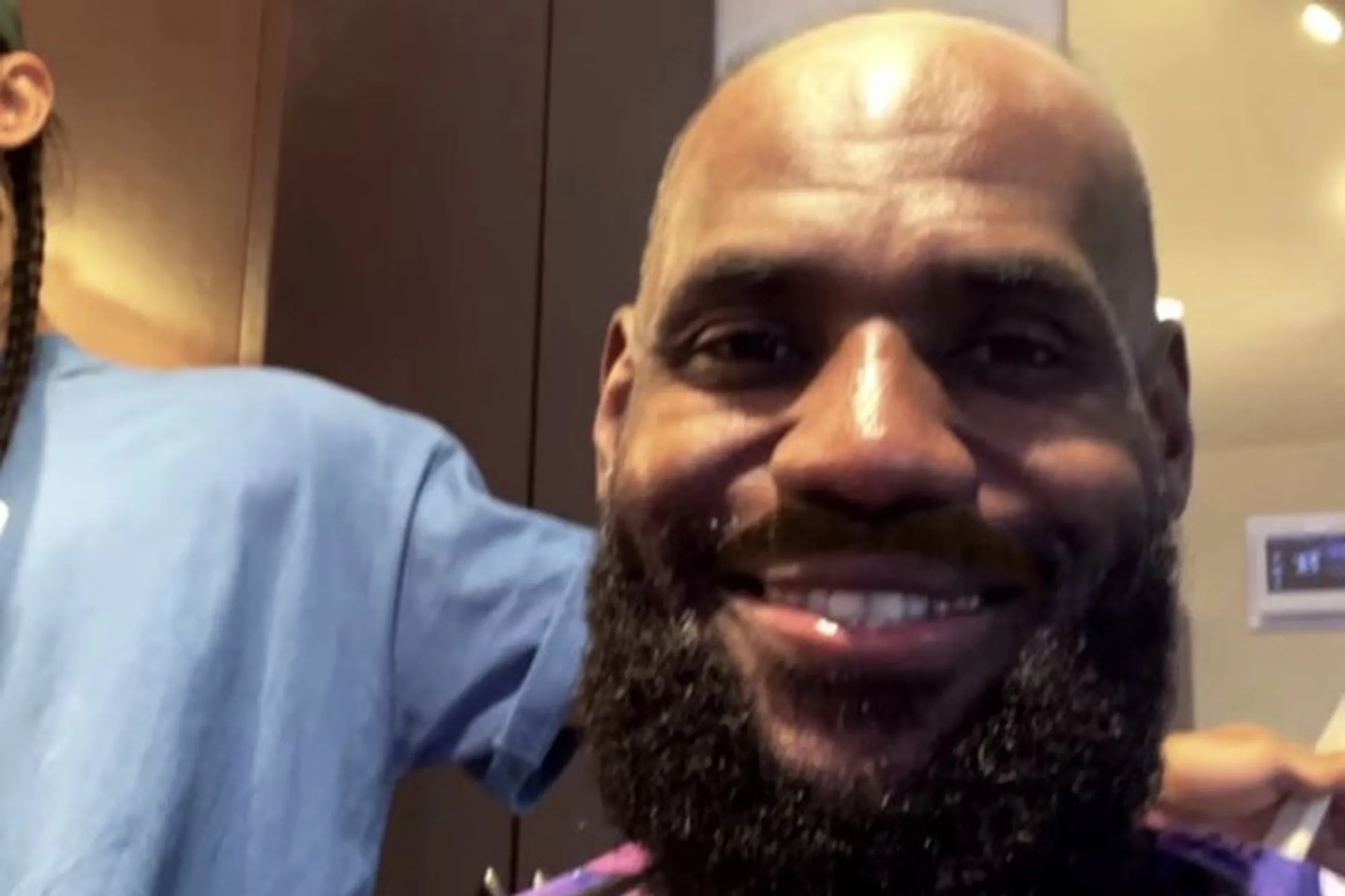LeBron James has accepted his fate and joined the bald fraternity of ...