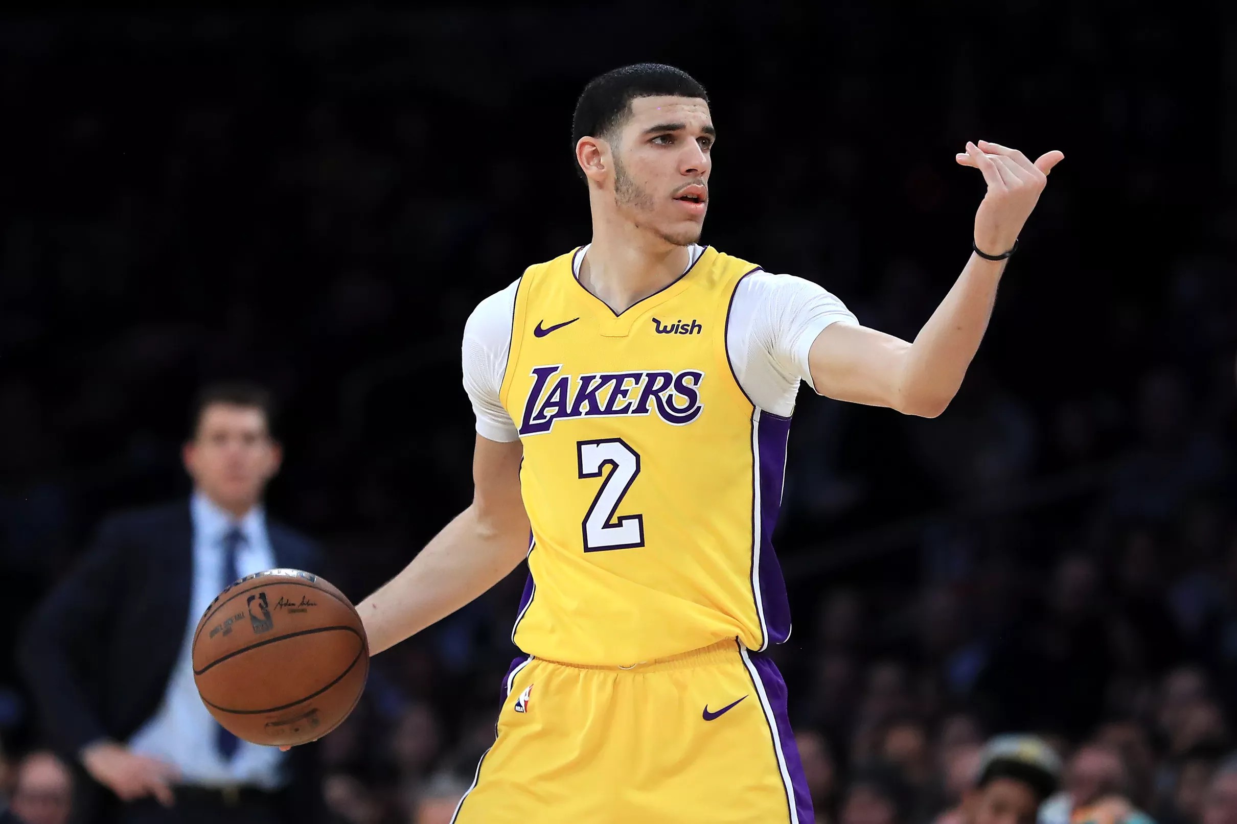 Lonzo Ball Has Been Packing On Muscle In The Offseason.