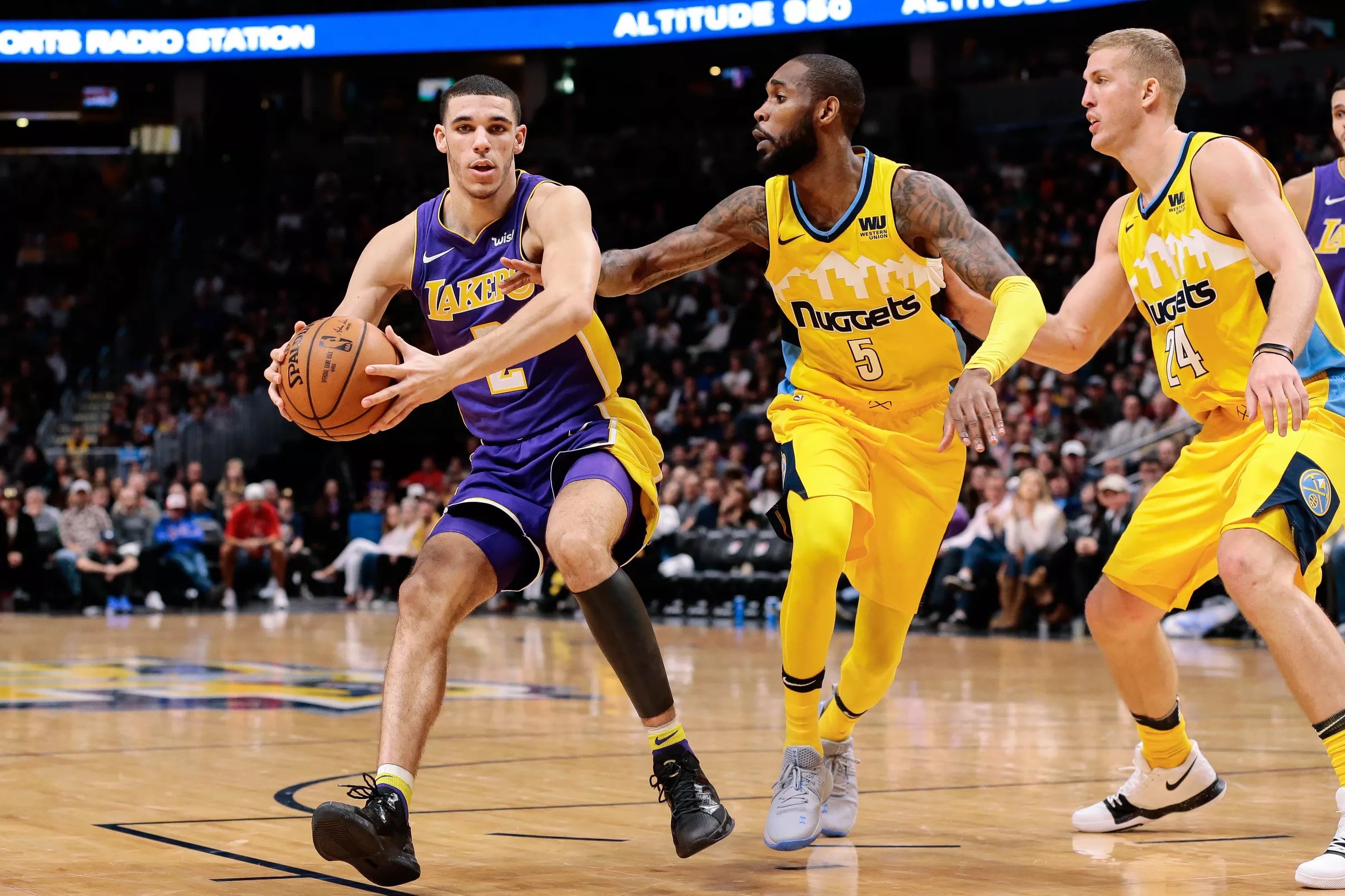 lakers vs nuggets stream