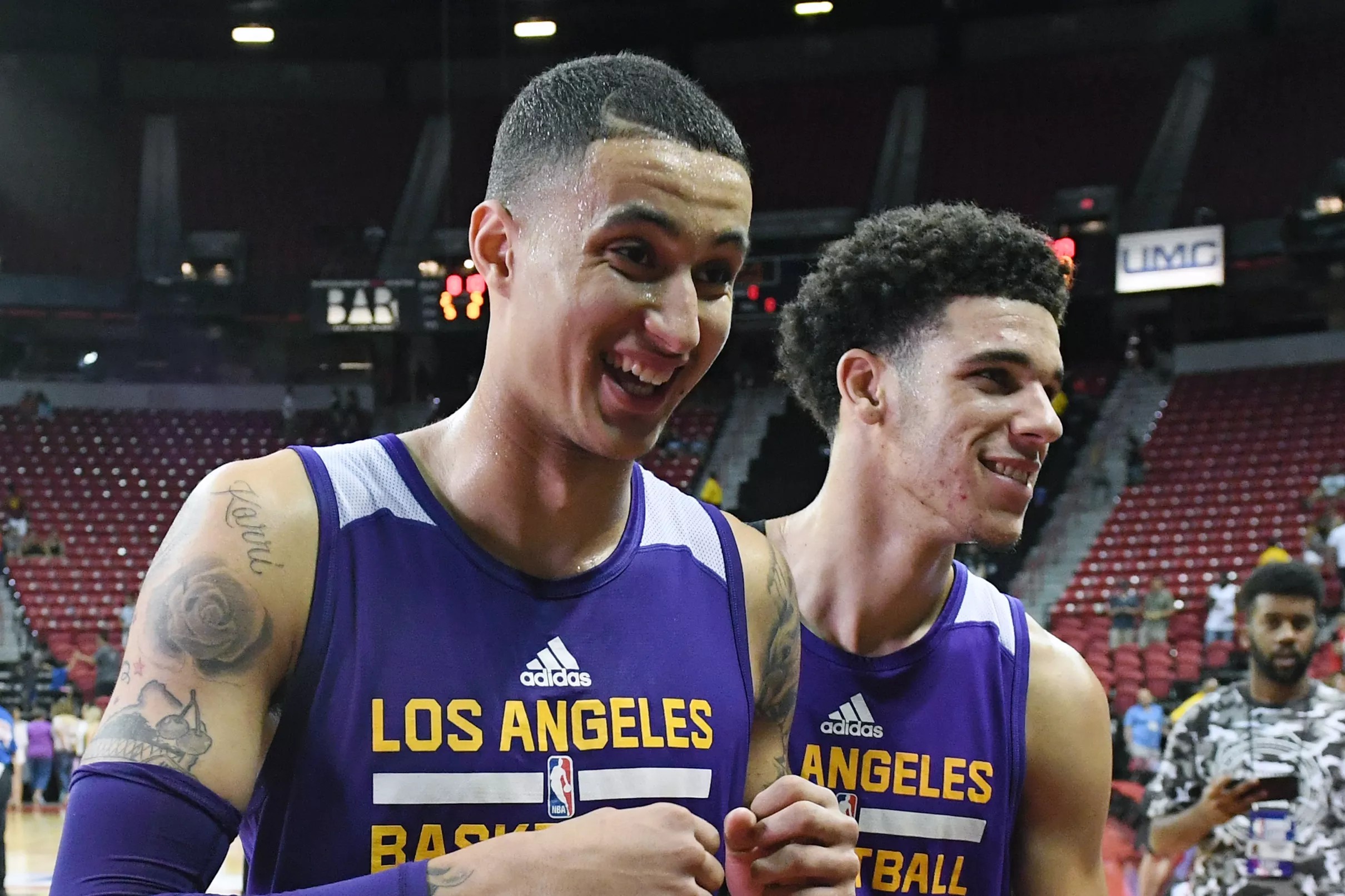 A Brief History Of Lonzo Ball, Kyle Kuzma And The Young Lakers Social ...