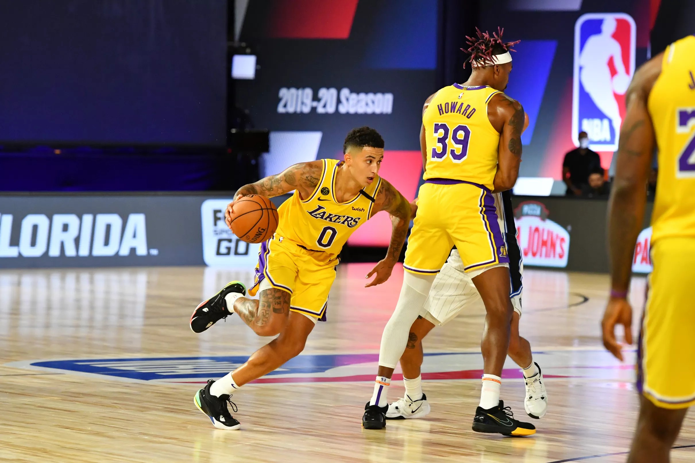 Kyle Kuzma Explodes As Lakers Beat Magic In Second Scrimmage