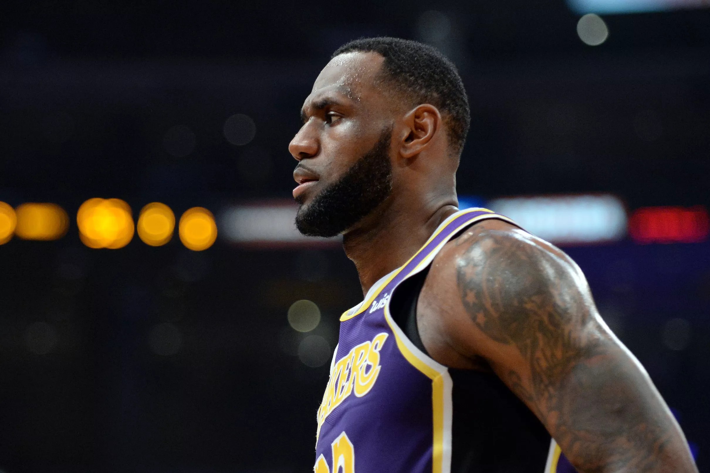 LeBron James wants to be careful and make sure he doesn’t take a step