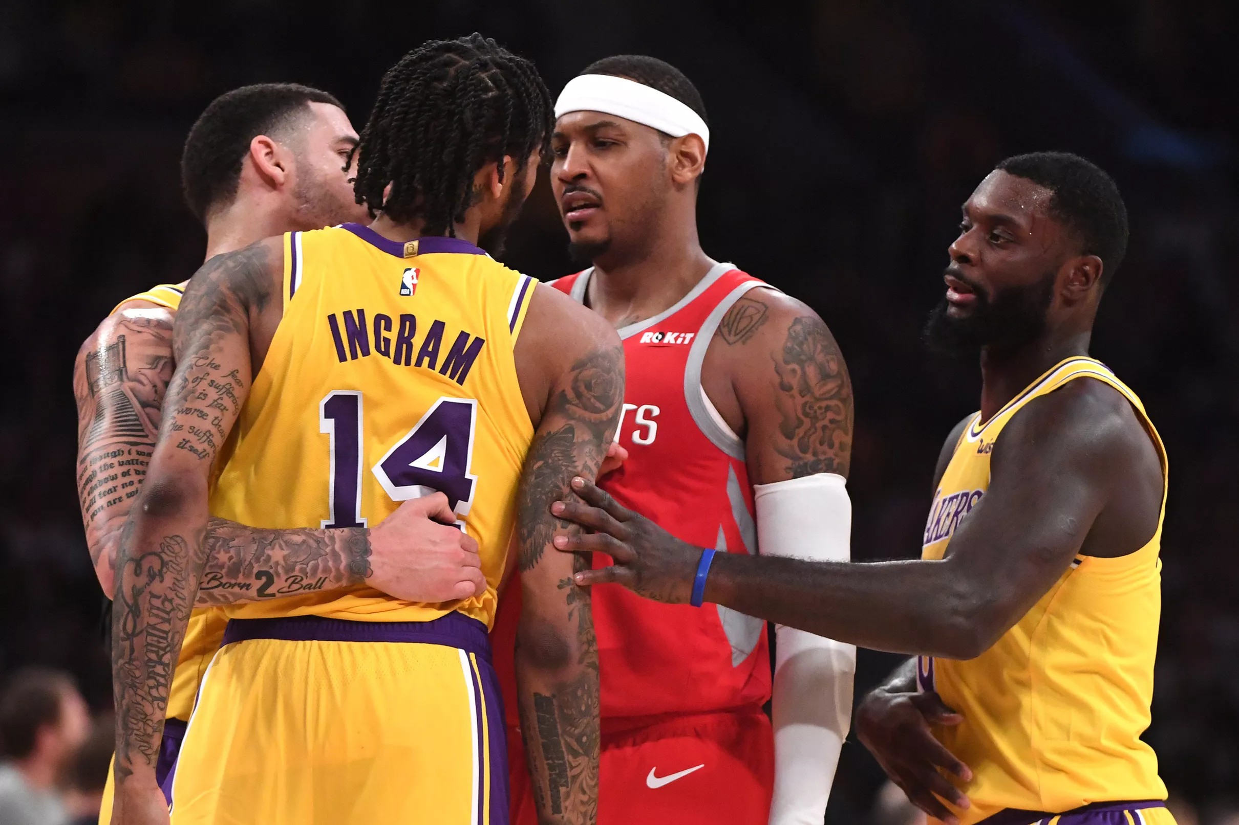 The Lakers are doing so bad right now that not even Carmelo Anthony