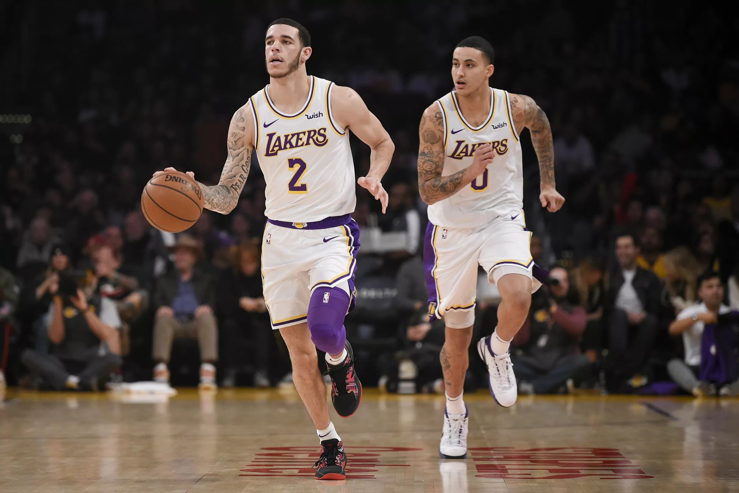 Lakers offering Pelicans two of Lonzo Ball, Kyle Kuzma, Brandon Ingram