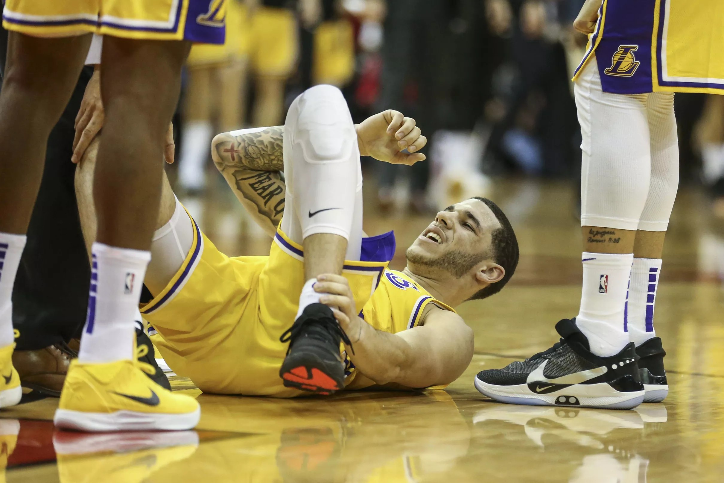 Lonzo Ball Was ‘emotionally Devastated’ When He Hurt His Ankle Because ...