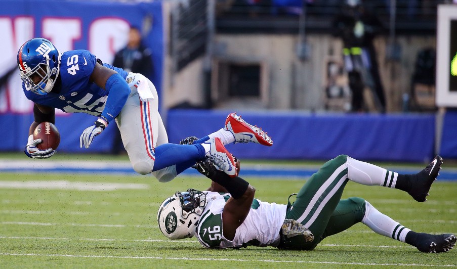 PHOTOS Jets Stun Giants In Overtime Win Battle Of New York