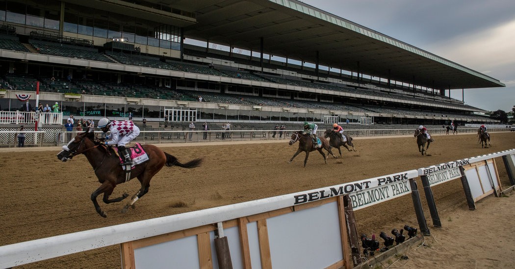 Tiz The Law Wins An Unusual Belmont Stakes