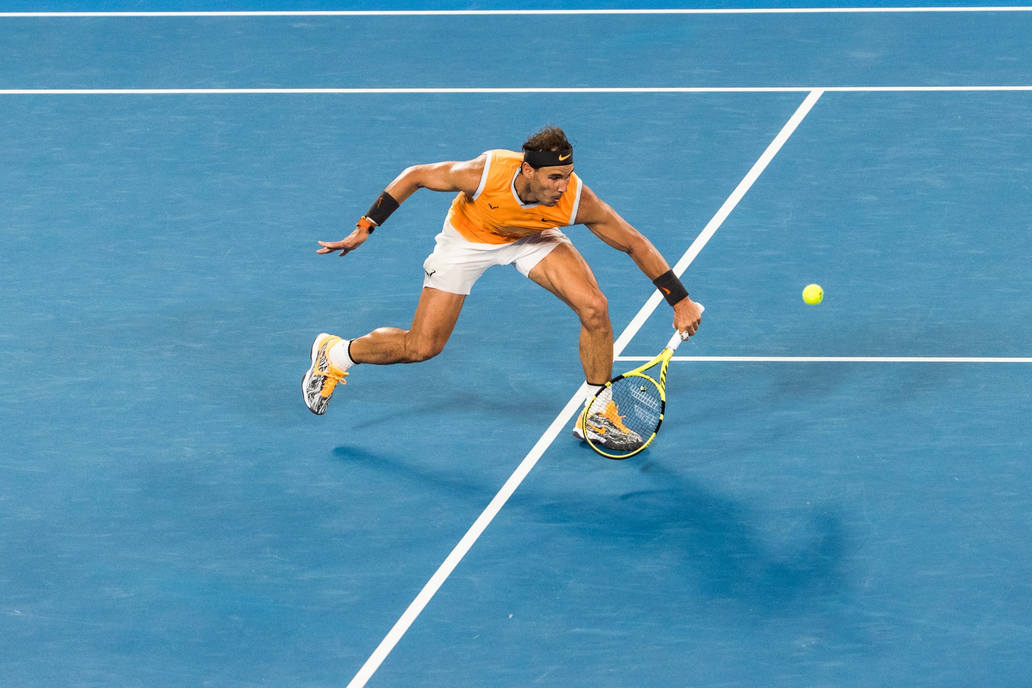 Rafael Nadal, Playing a ‘Different Dimension of Tennis,’ Returns to
