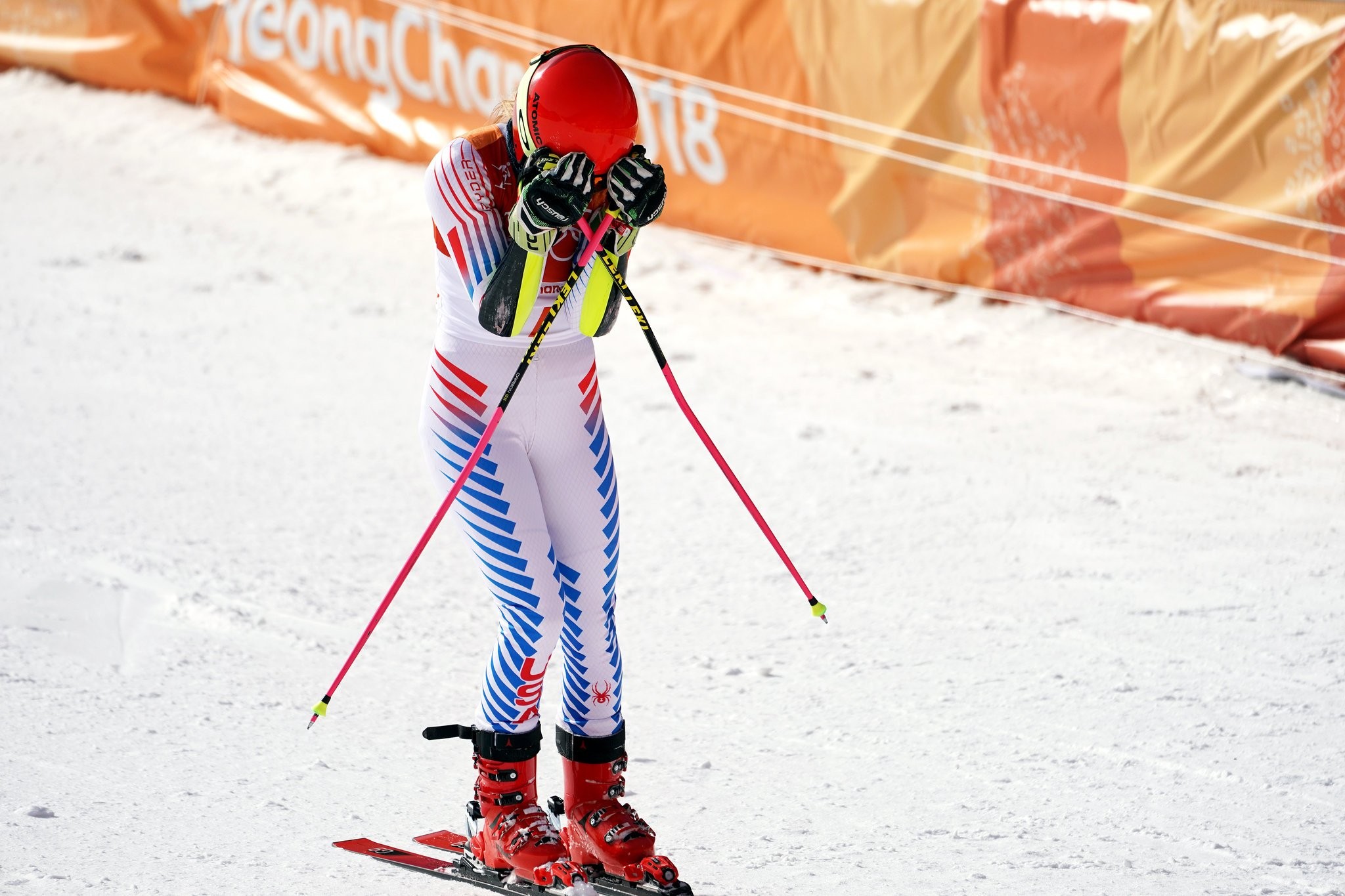 Mikaela Shiffrin Takes Gold Medal In Giant Slalom