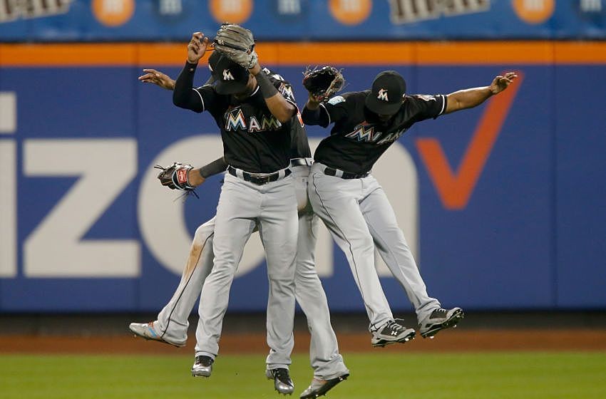 Miami Marlins Spring Training The Outfield Picture