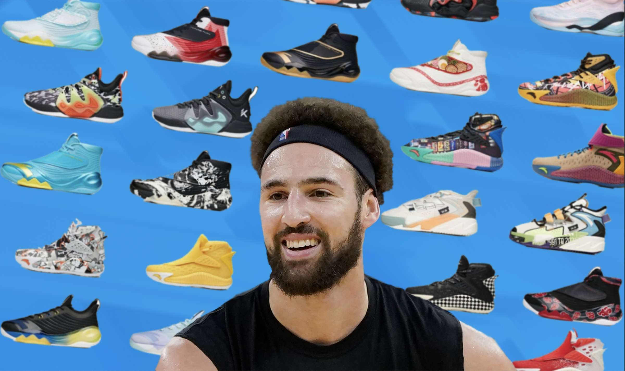 Klay Thompson is finally back with the Warriors, but his Anta signature