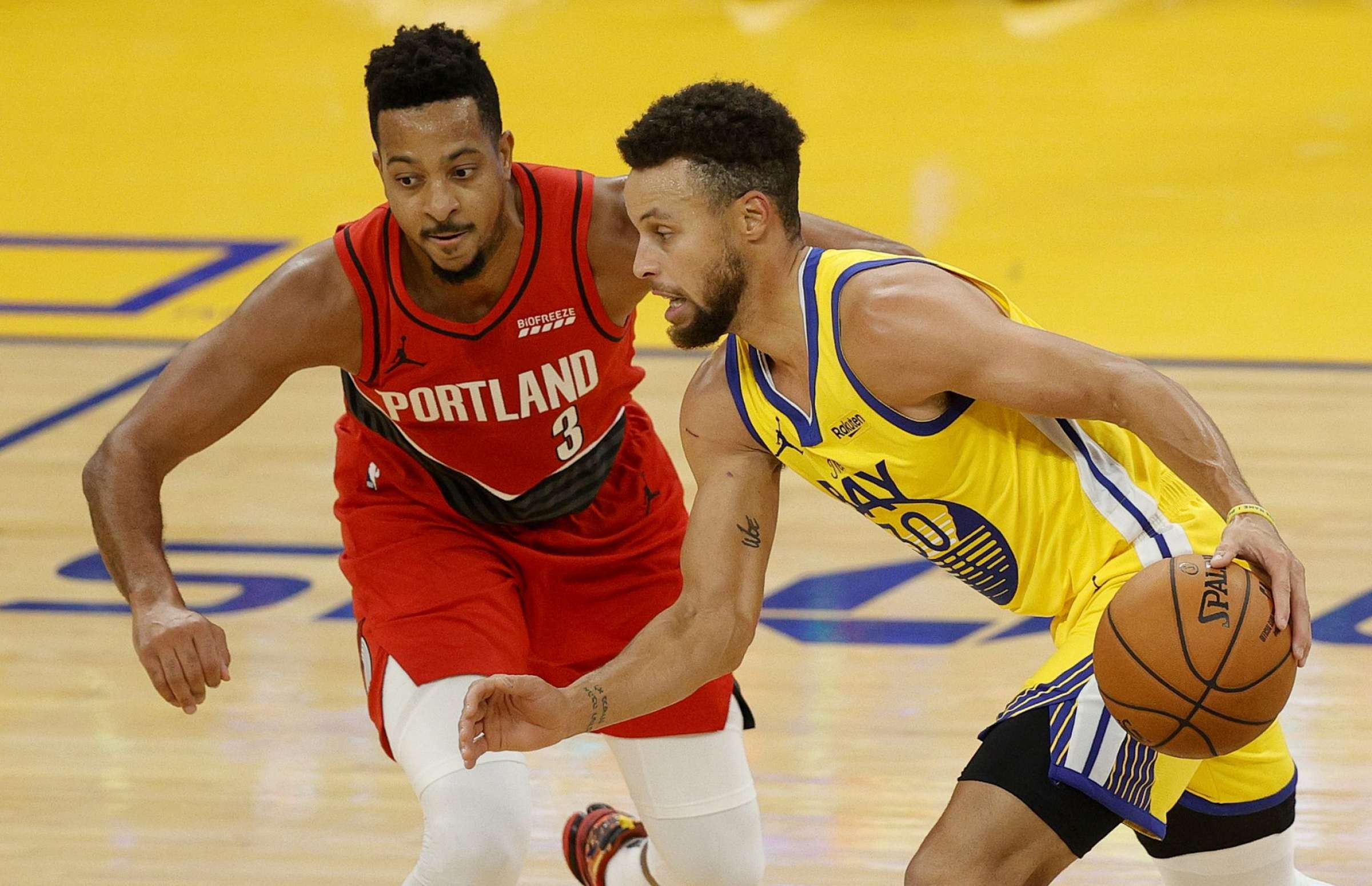 Watch Warriors Steph Curry Has The Best Scoring Game Of His Career Drops 62 Points Vs Blazers