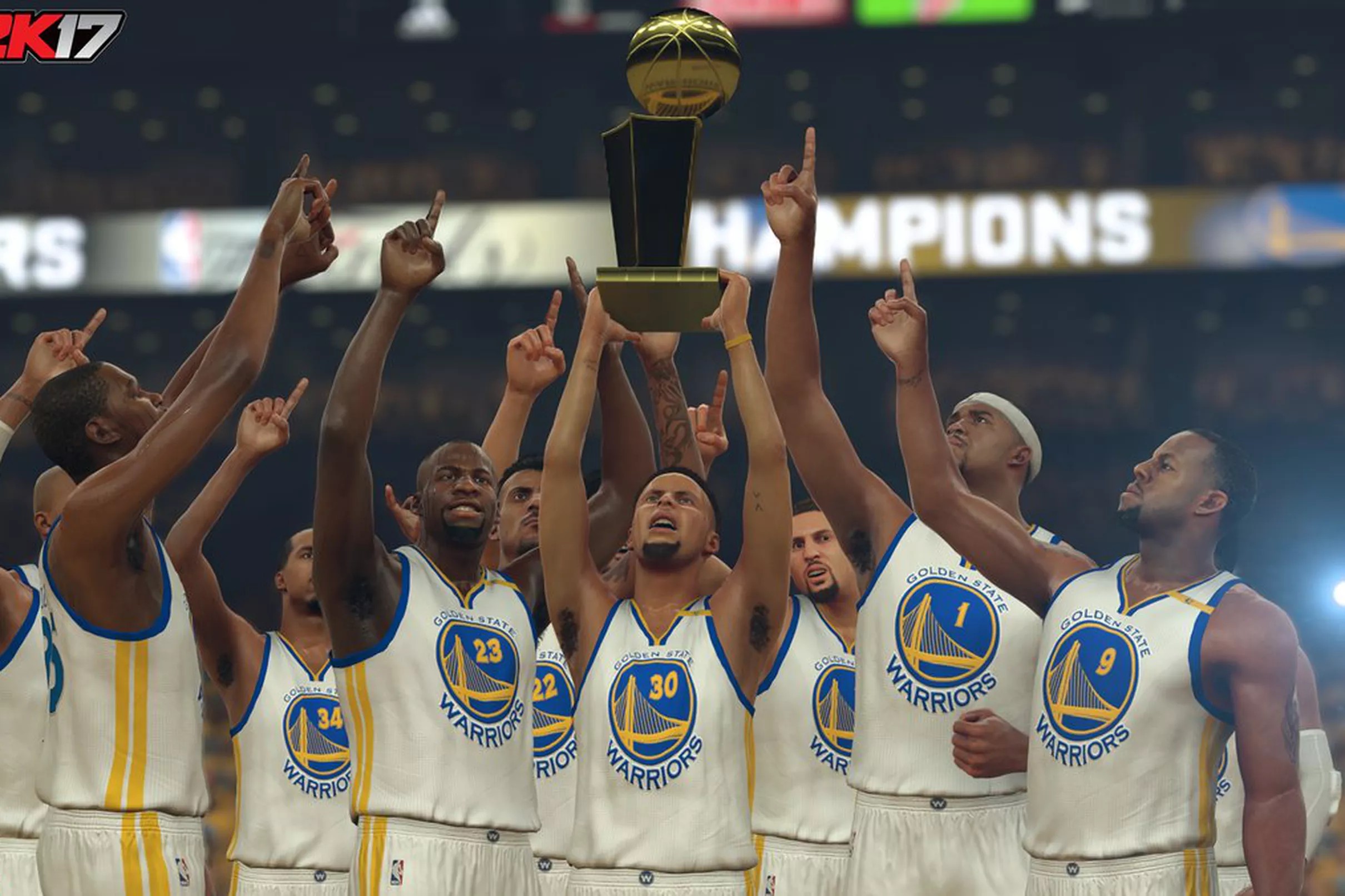 The AllTime Golden State Warriors team, according to 2K Sports