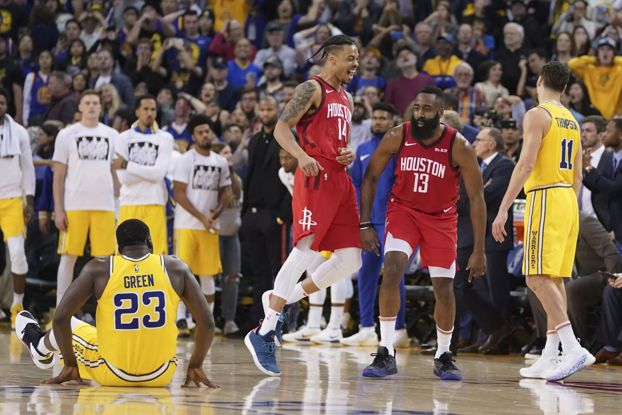 Warriors vs Rockets Recap Golden State lets one slip away Warriors vs Rockets Recap Golden State lets one slip away