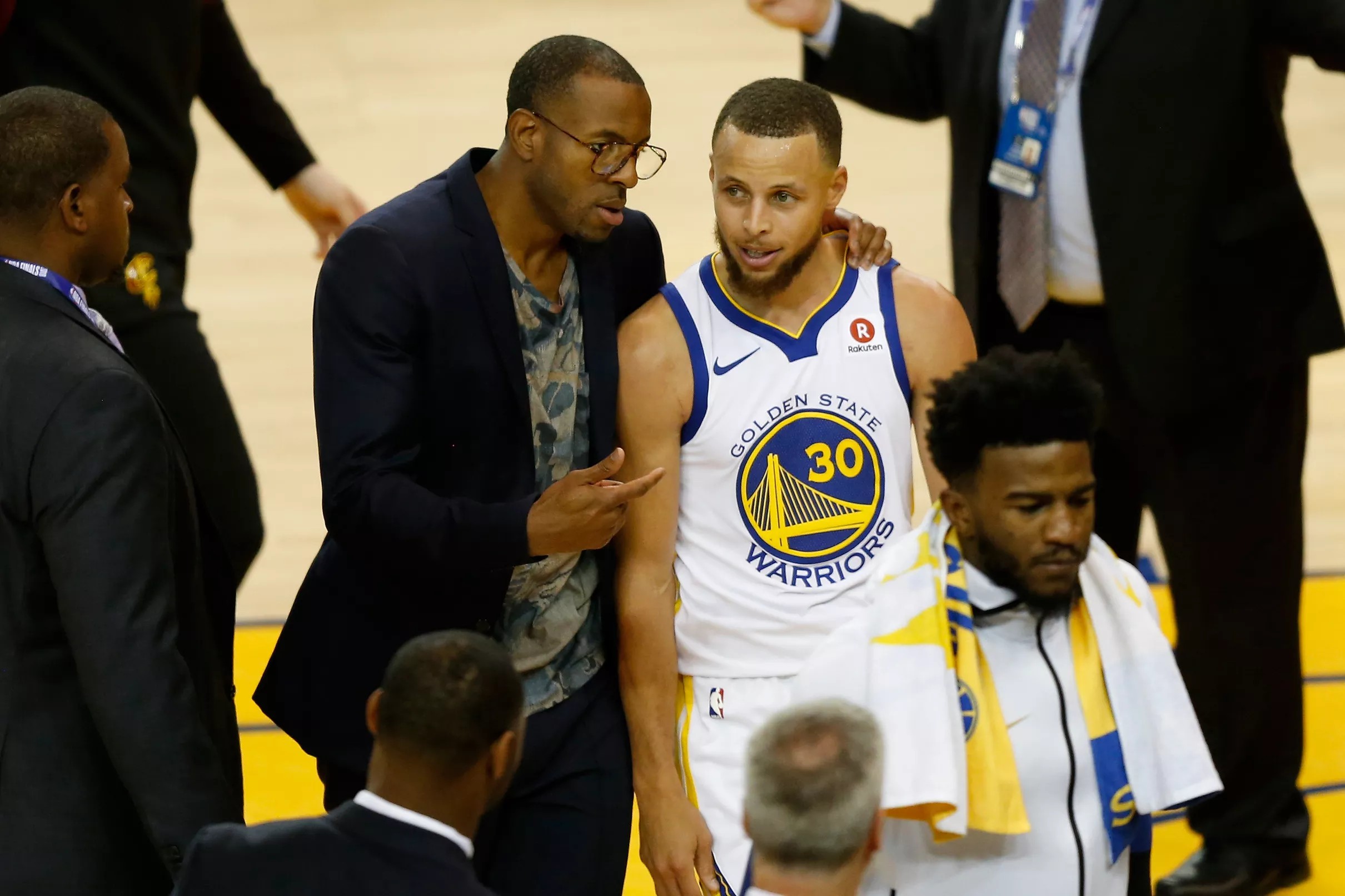 Andre Iguodala Says Steph Curry Is The Second-greatest Player Ever