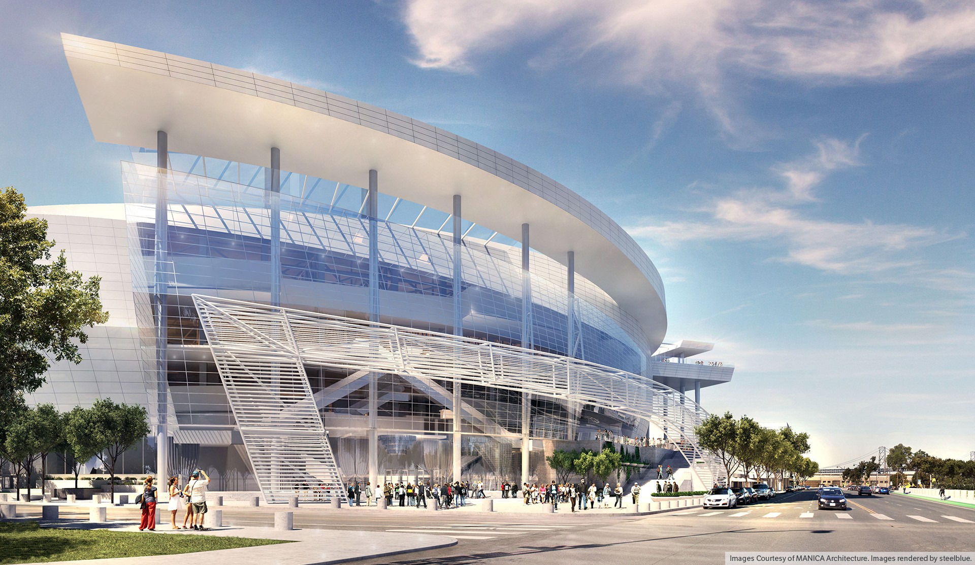 Warriors News Warriors Release 3D Rendering of San Francisco Venue