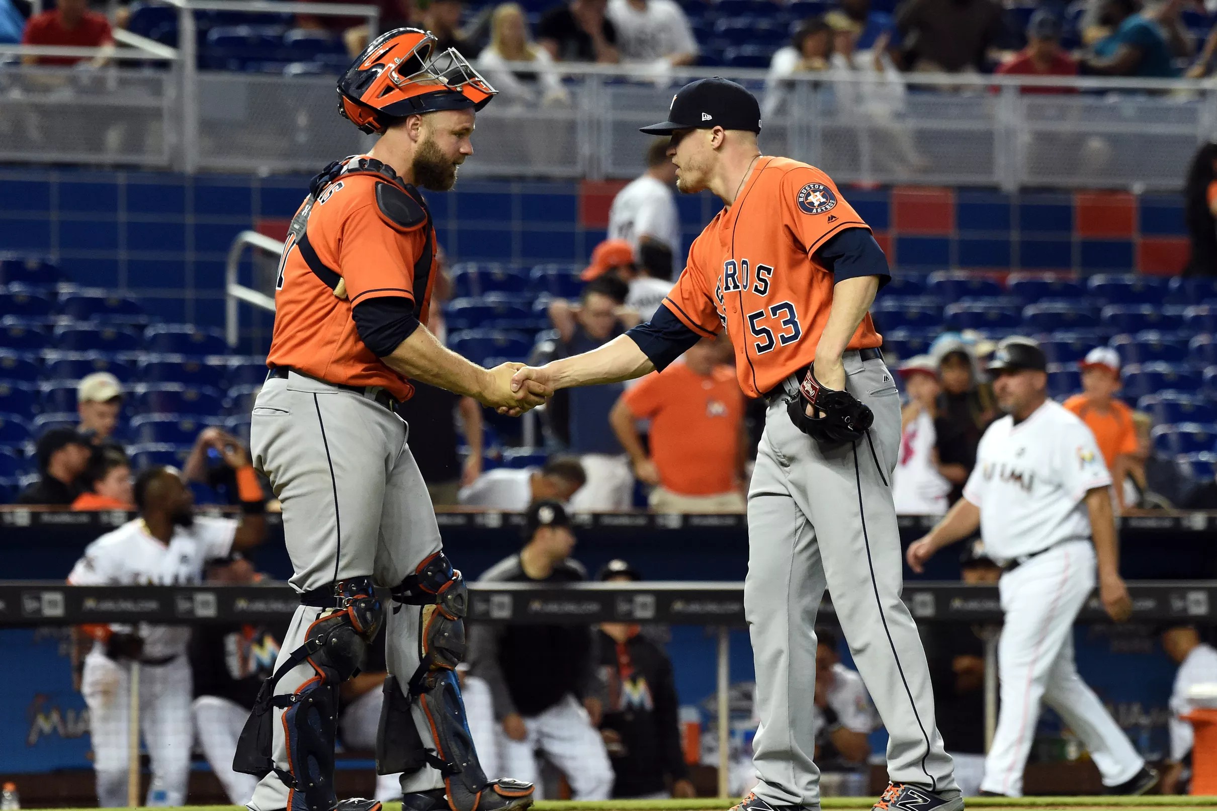 Astros 3, Marlins 0 Let the Good Times Roll