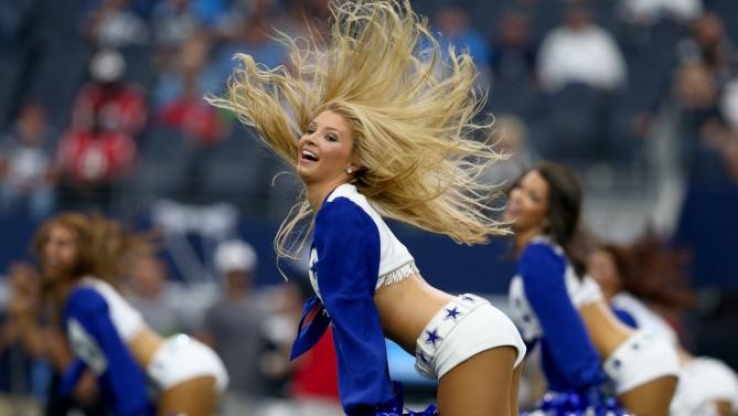 NFL cheerleaders in 2015 season