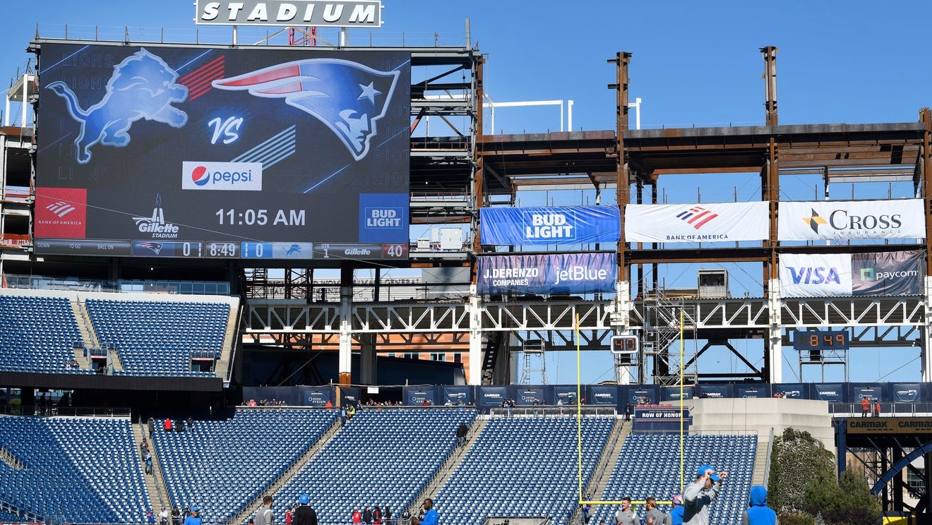 Live updates: Detroit Lions at New England Patriots