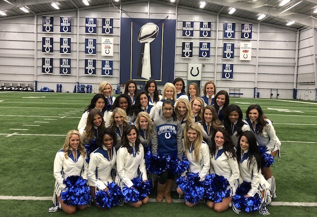 Colts Cheer Teams Up With Dancer To Beat Cancer