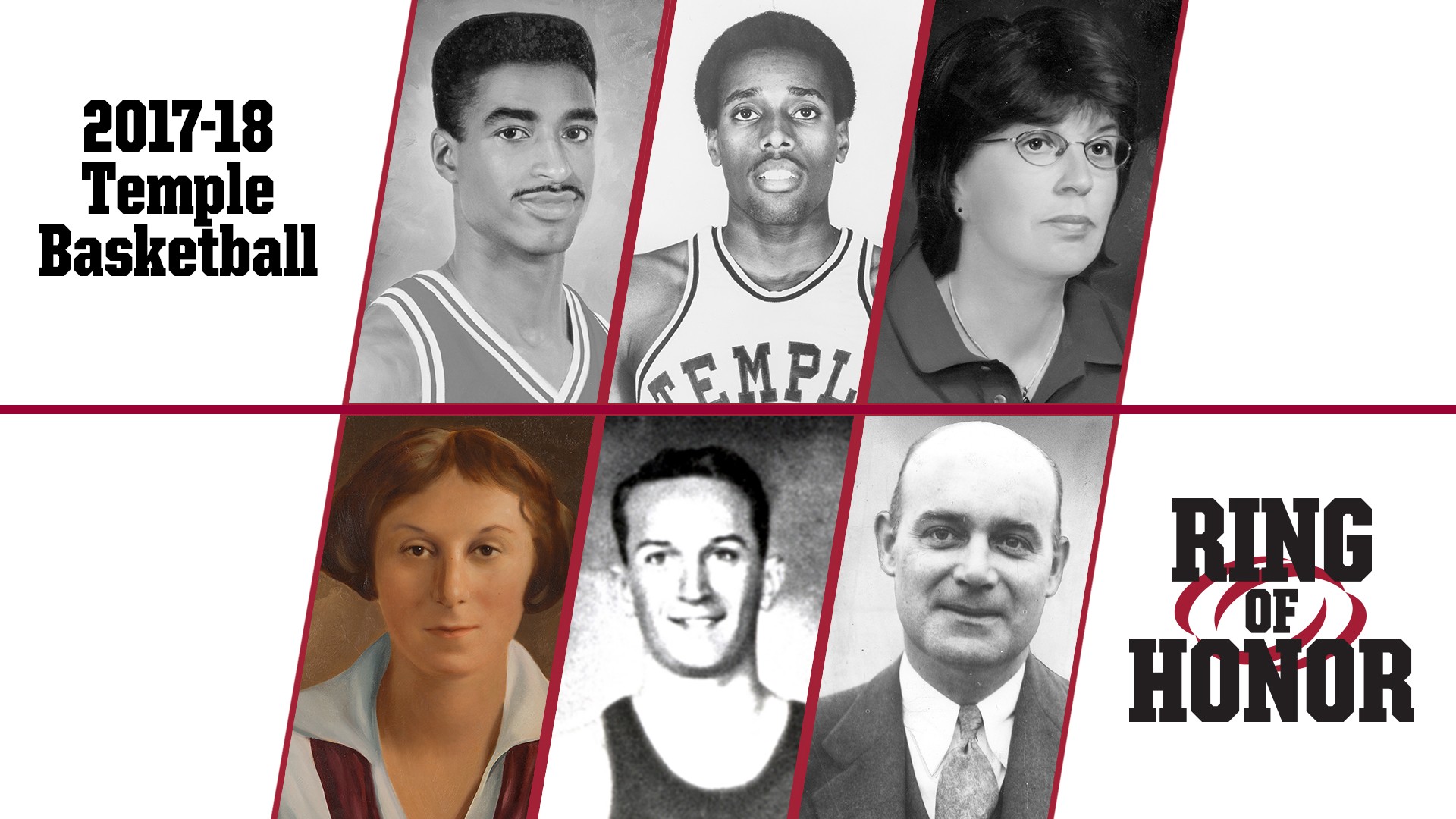 Temple Athletics Announces Six Additions to its Basketball Ring of Honor